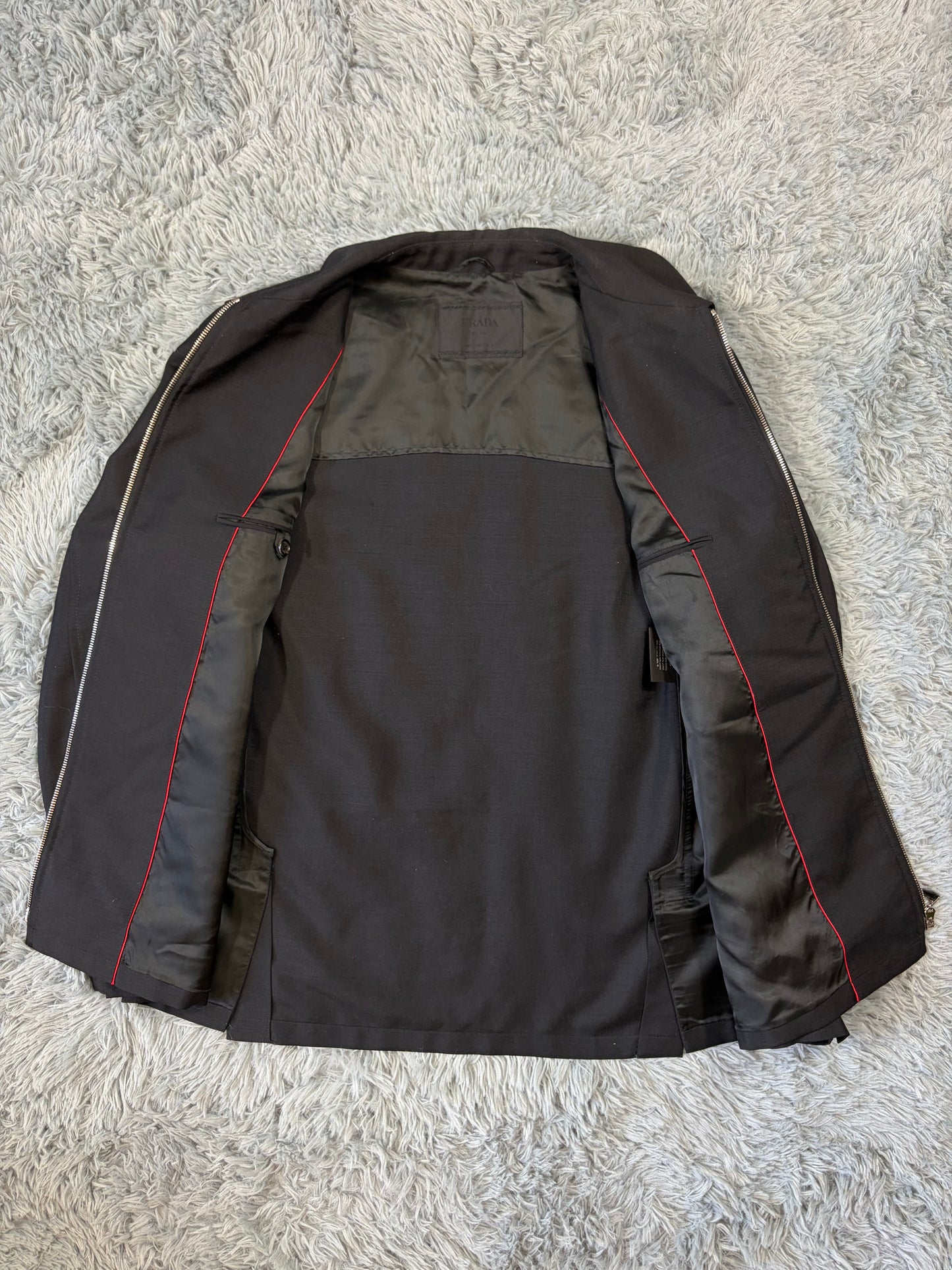 Prada Milano FW00 Mohair Blouson Jacket - M/L