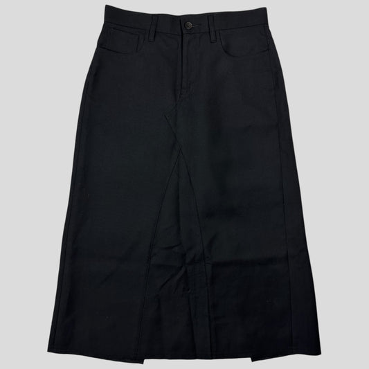 Comme Des Garçons Junya Watanabe 2015 Wool Long Skirt - M