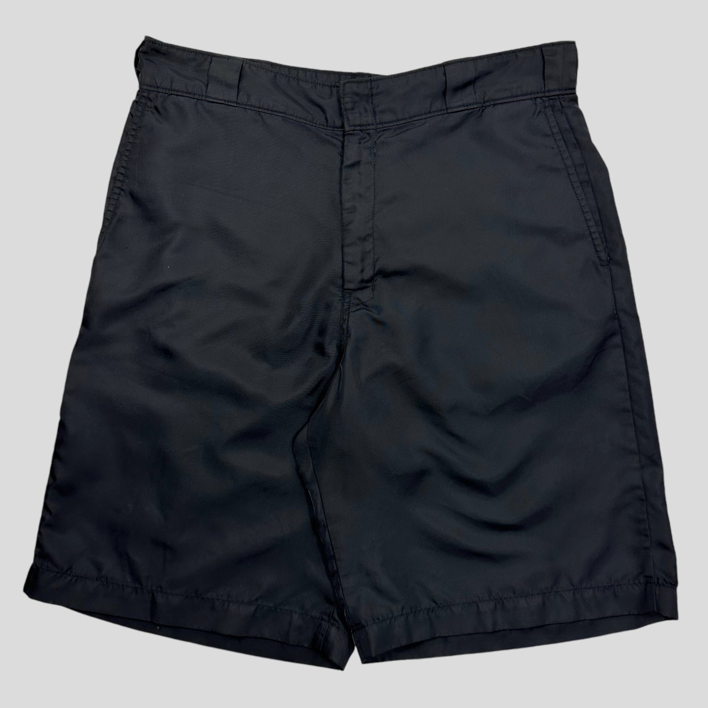 Prada Milano 2019 Nylon Gabardine Baggy Shorts - IT46 (M)