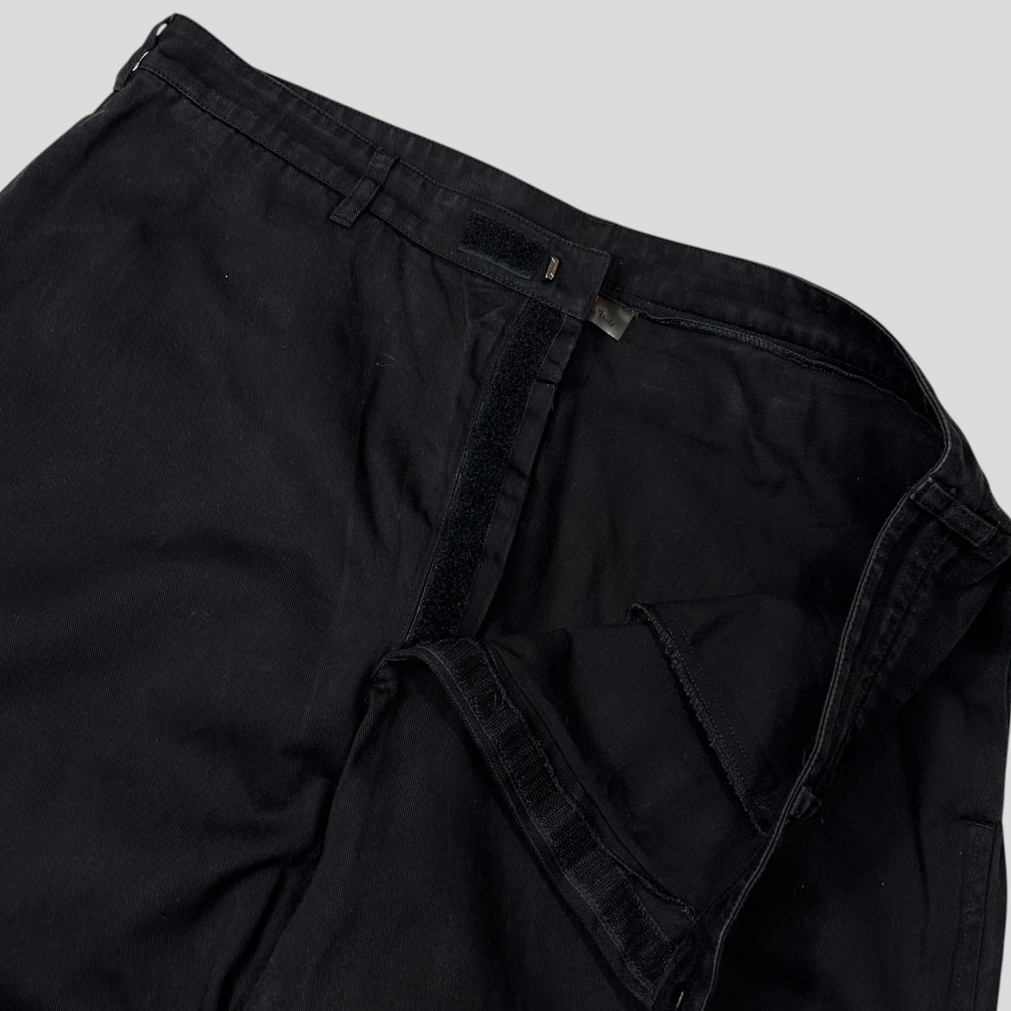 Prada Sport 1999 Baggy Carpenter Velcro Fly Trousers - IT52