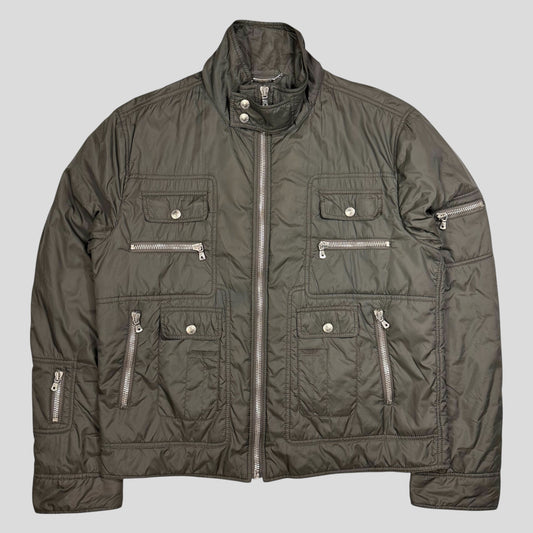 Dolce & Gabbana AW 2003 Multipocket Flight Jacket - L