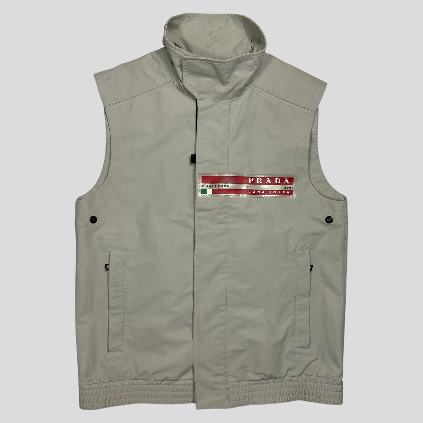 Prada Luna Rossa 2003 Goretex Sailing Gilet Vest - M