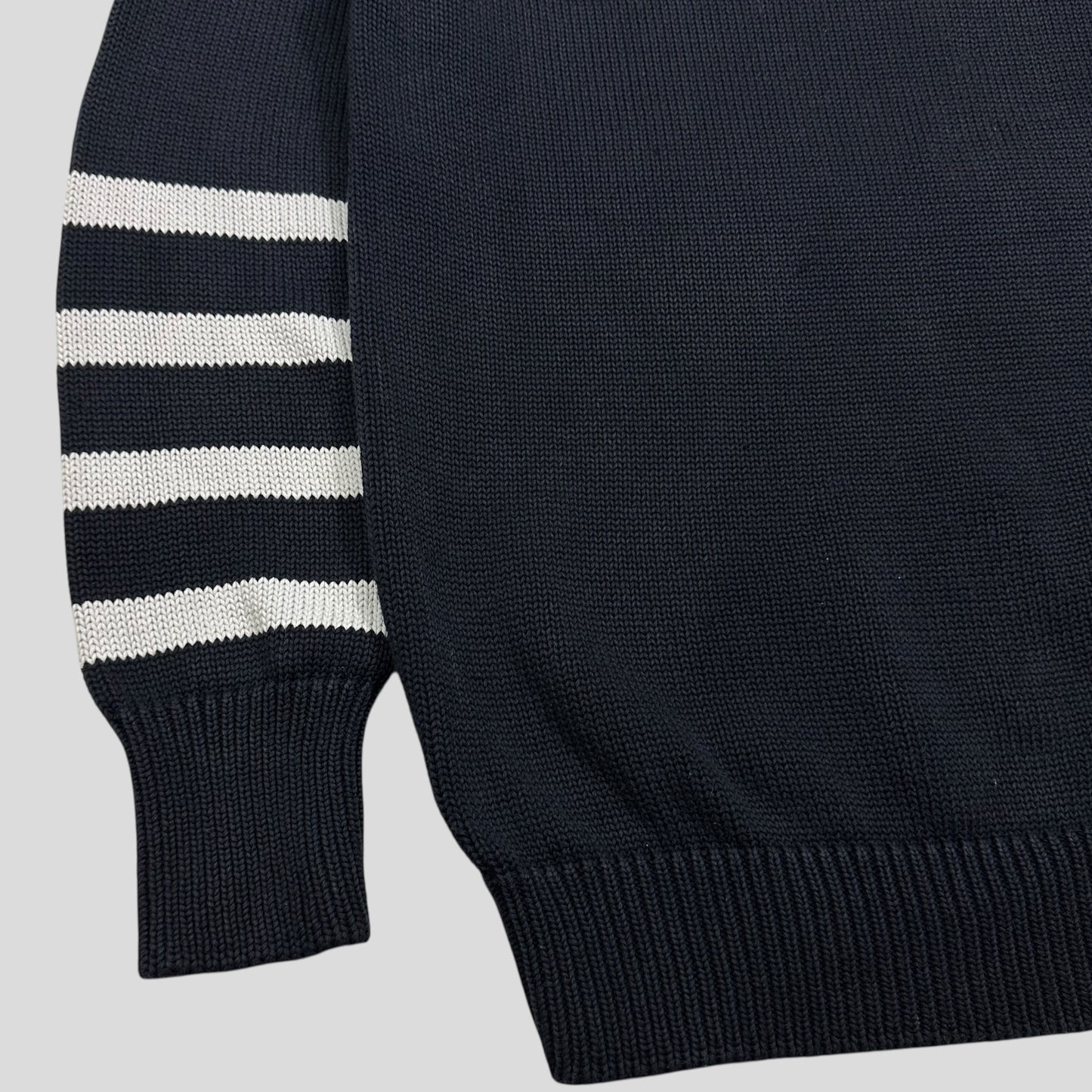 Prada Milano 2010 Chunky Striped Knit Jumper - M