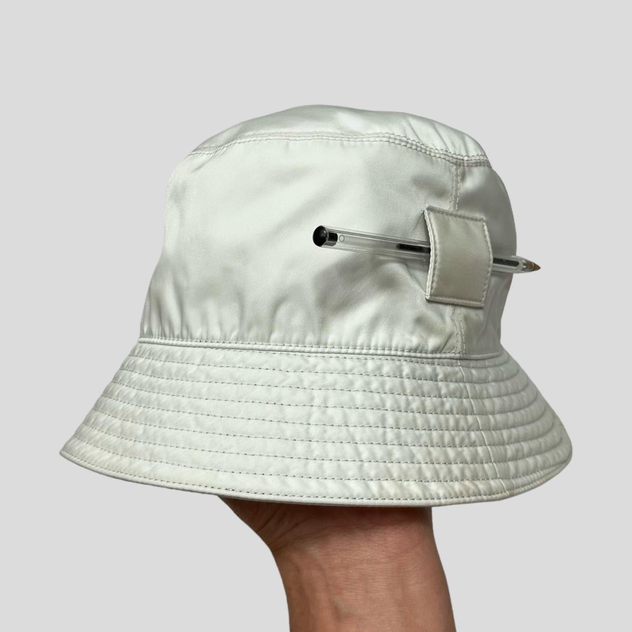 Prada Milano Nylon Bucket Hat - M