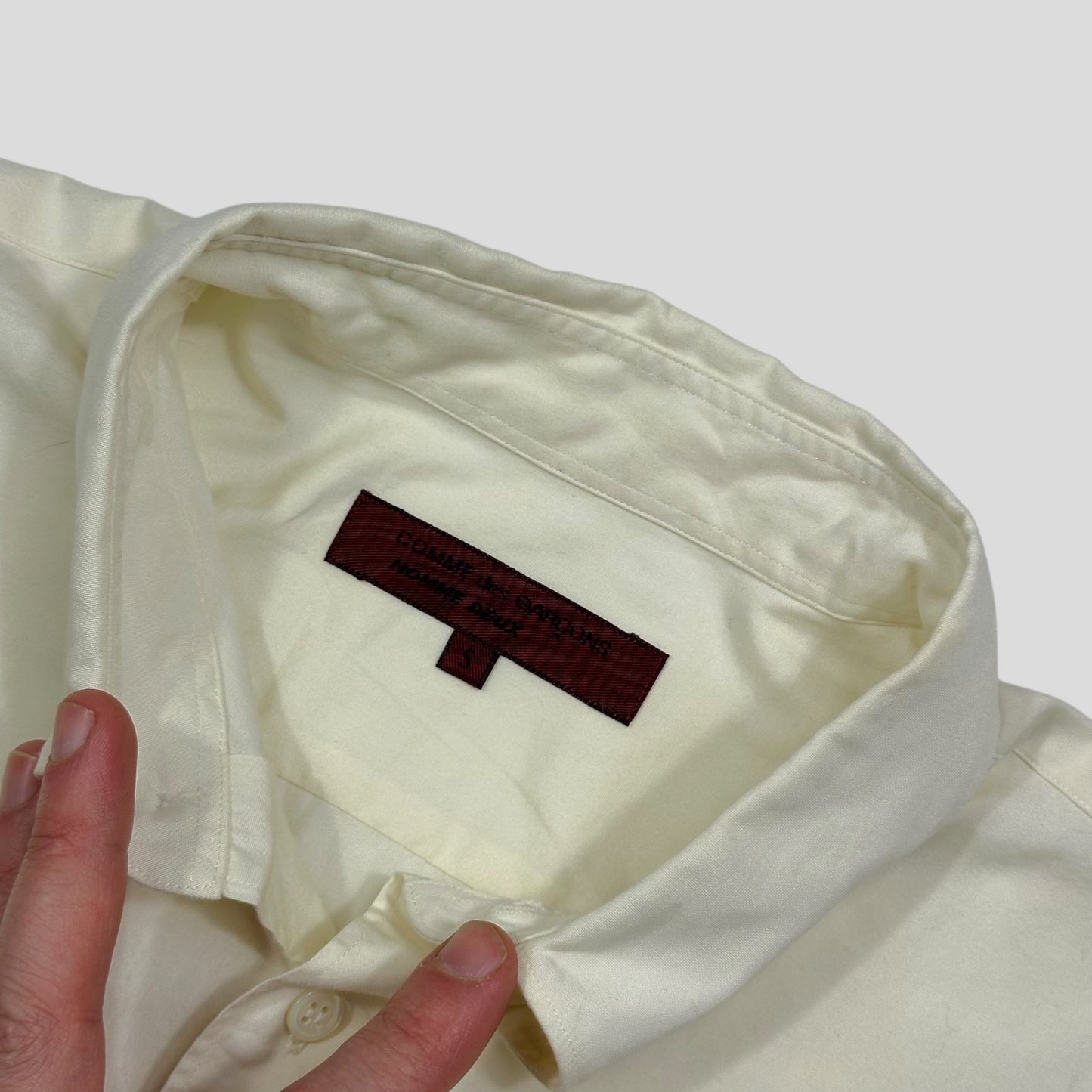 Comme Des Garçons 1992 Homme Deux Relaxed Cotton Shirt - S/M