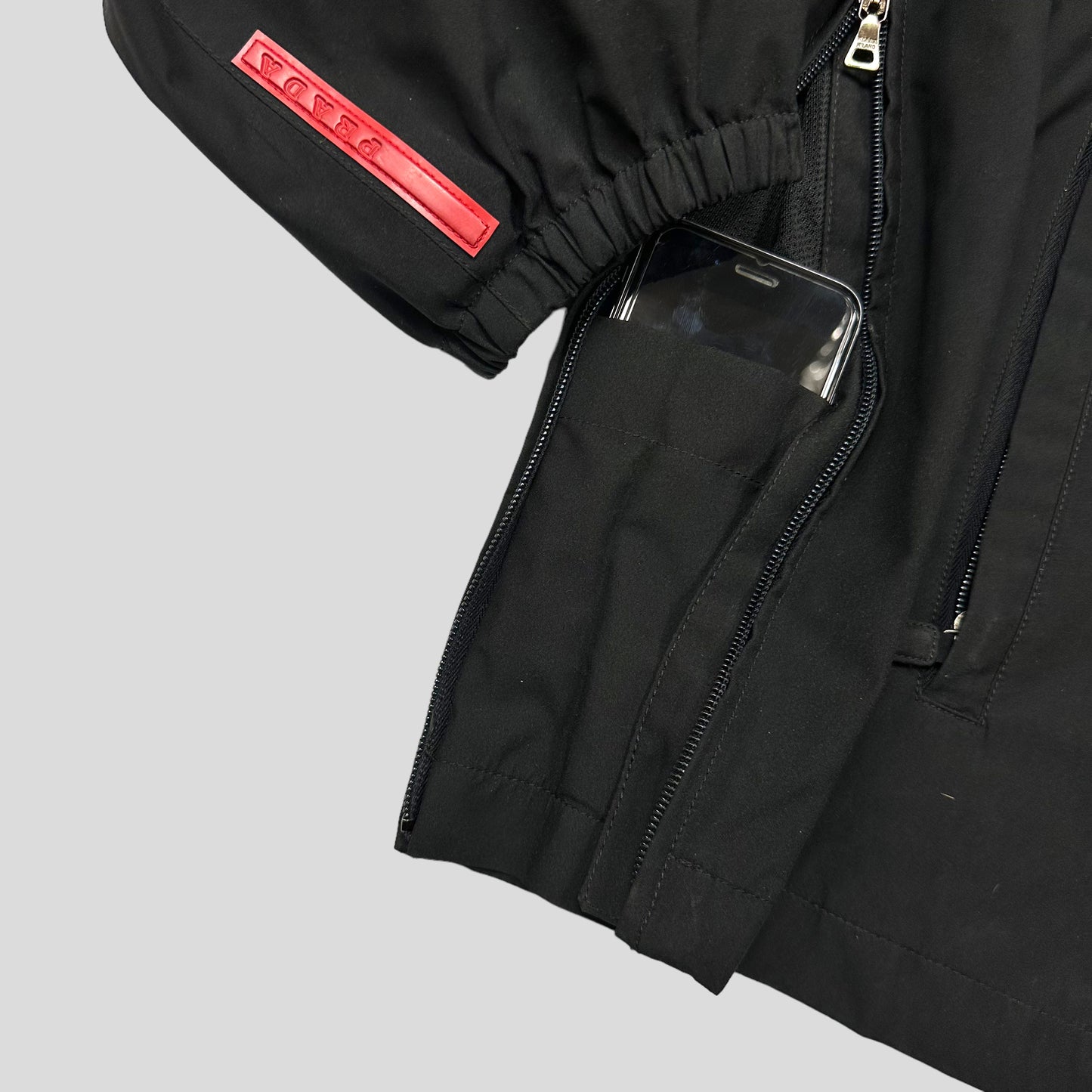 Prada Sport SS01 Goretex Jacket with Nylon Pocket Hood - XL/XXL