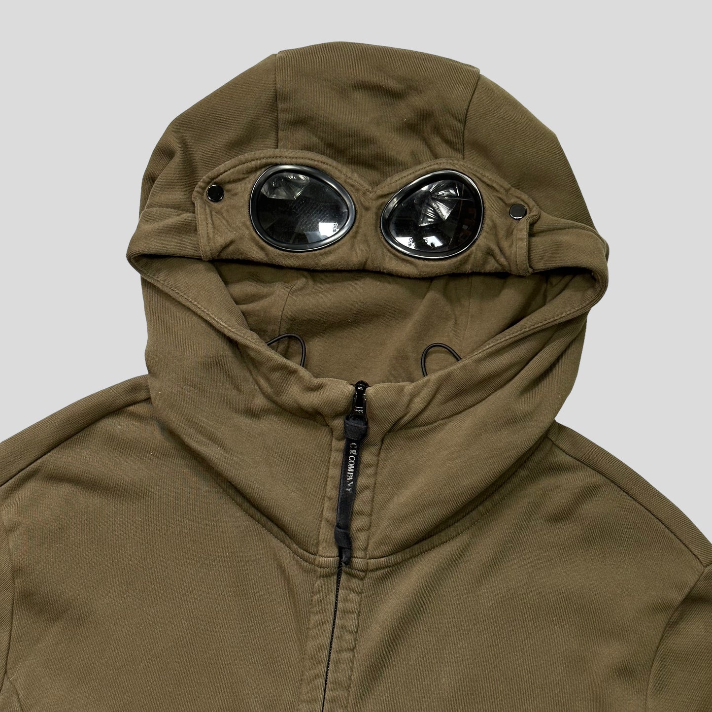 CP Company Zip-up Goggle Hoodie - L