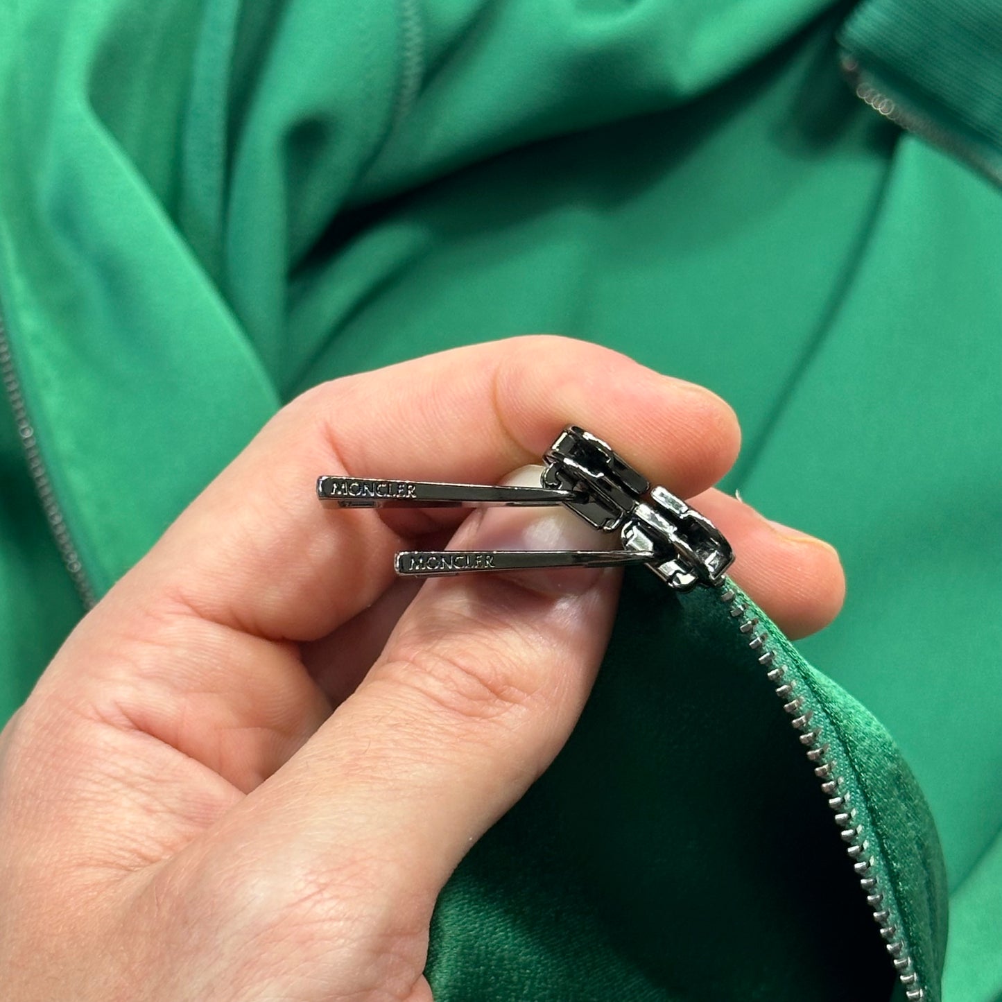 Moncler 2018 Satin Polyester Striped Track Jacket - 42 (M/L)