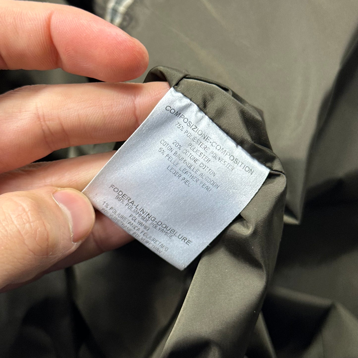 Gucci 2009 Plaid Web Leather Detailed Hunting Harrington - IT54 (L)