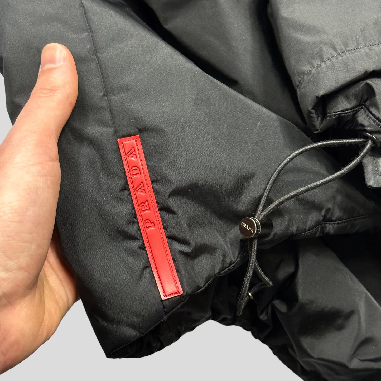 Prada Sport AW99 Technical Nylon Padded Backpack Jacket - IT54