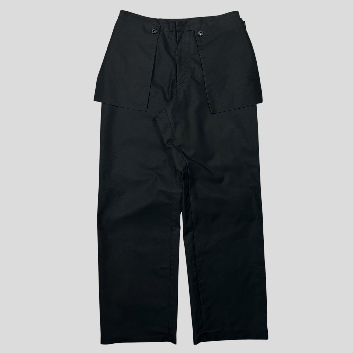 Miu Miu 1999 Modular Hip Pocket Co-nylon Carpenter Trousers - M/L
