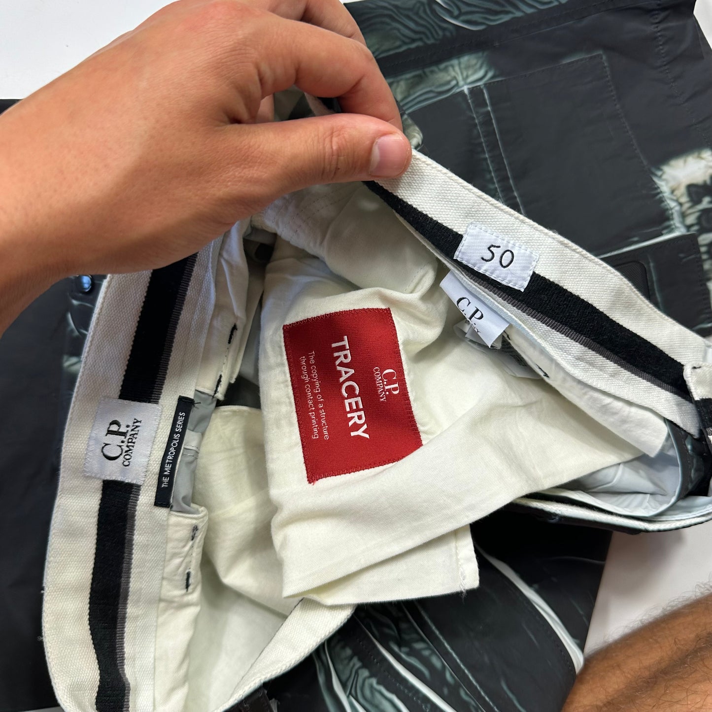 CP Company Metropolis Tracery Cargo Shorts - IT50 (34-36)