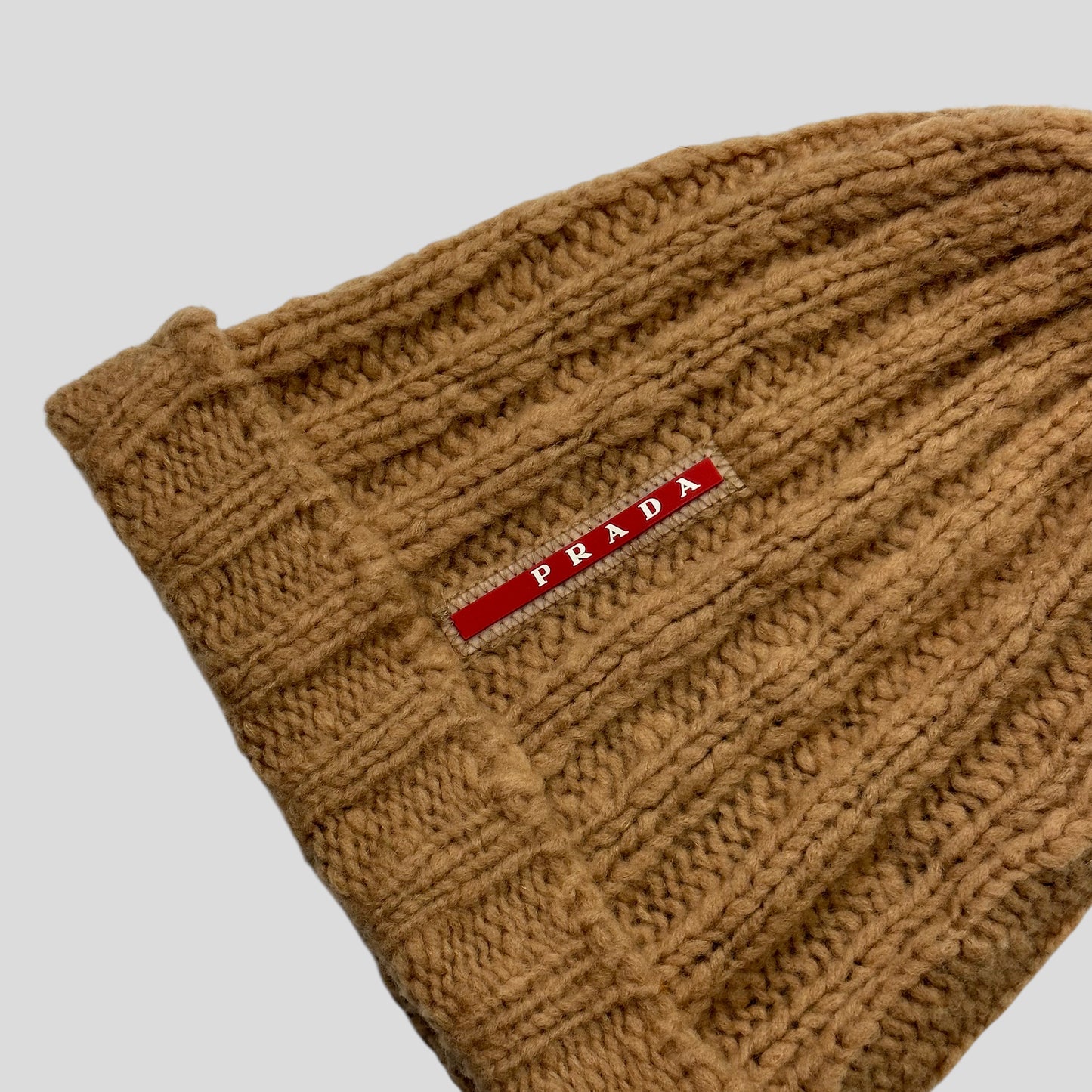 Prada Milano 2014 Braided Wool Beanie - OS