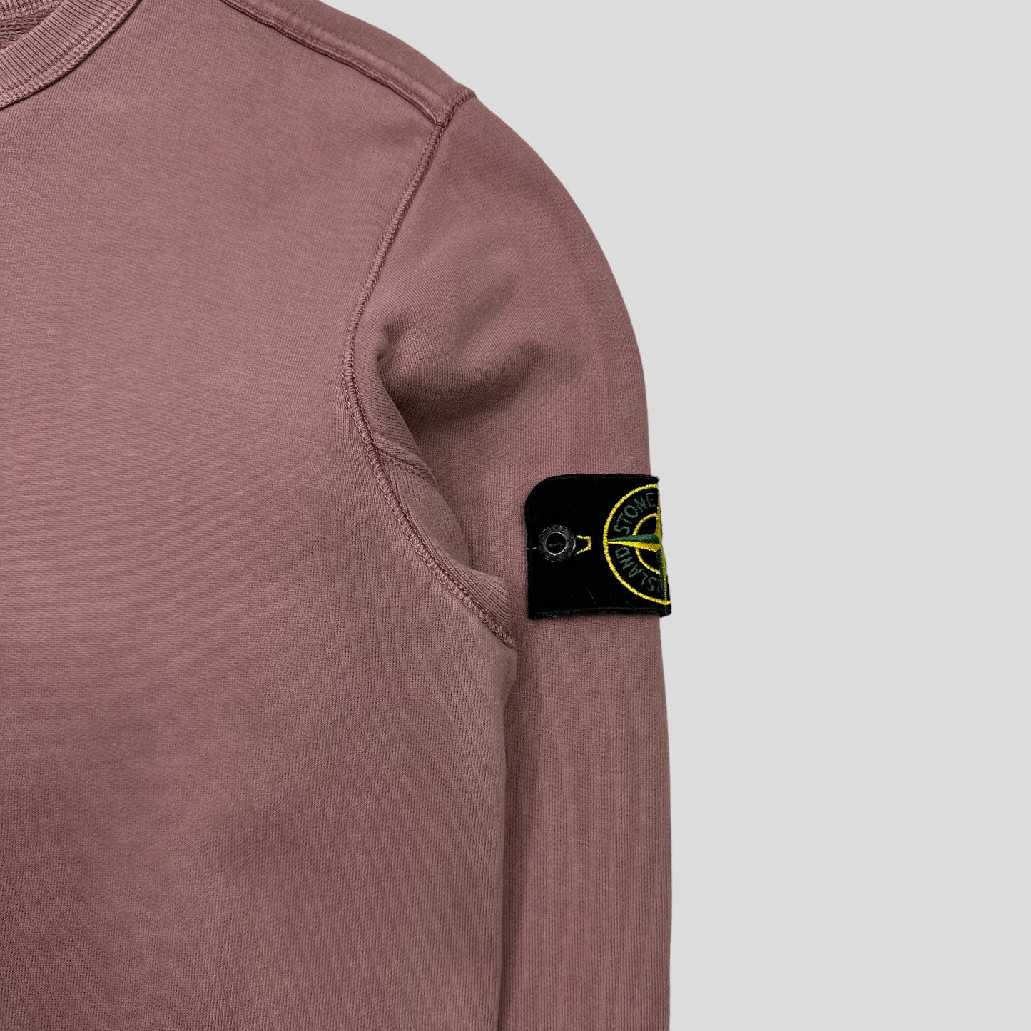 Stone Island Dusty Pink Crewneck - M