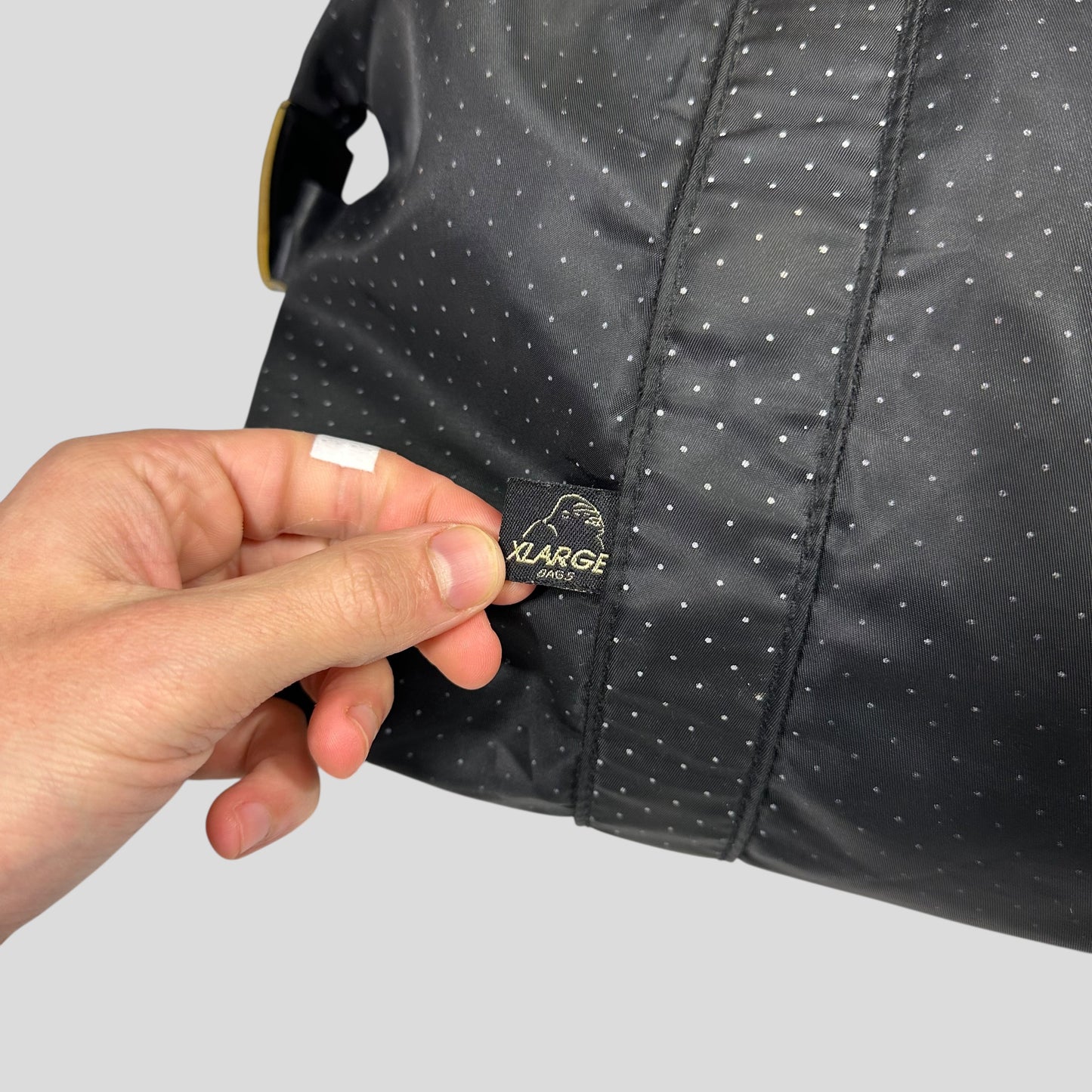 Porter Yoshida x X-Large Polkadot Nylon Tanker Modular Duffle Bag