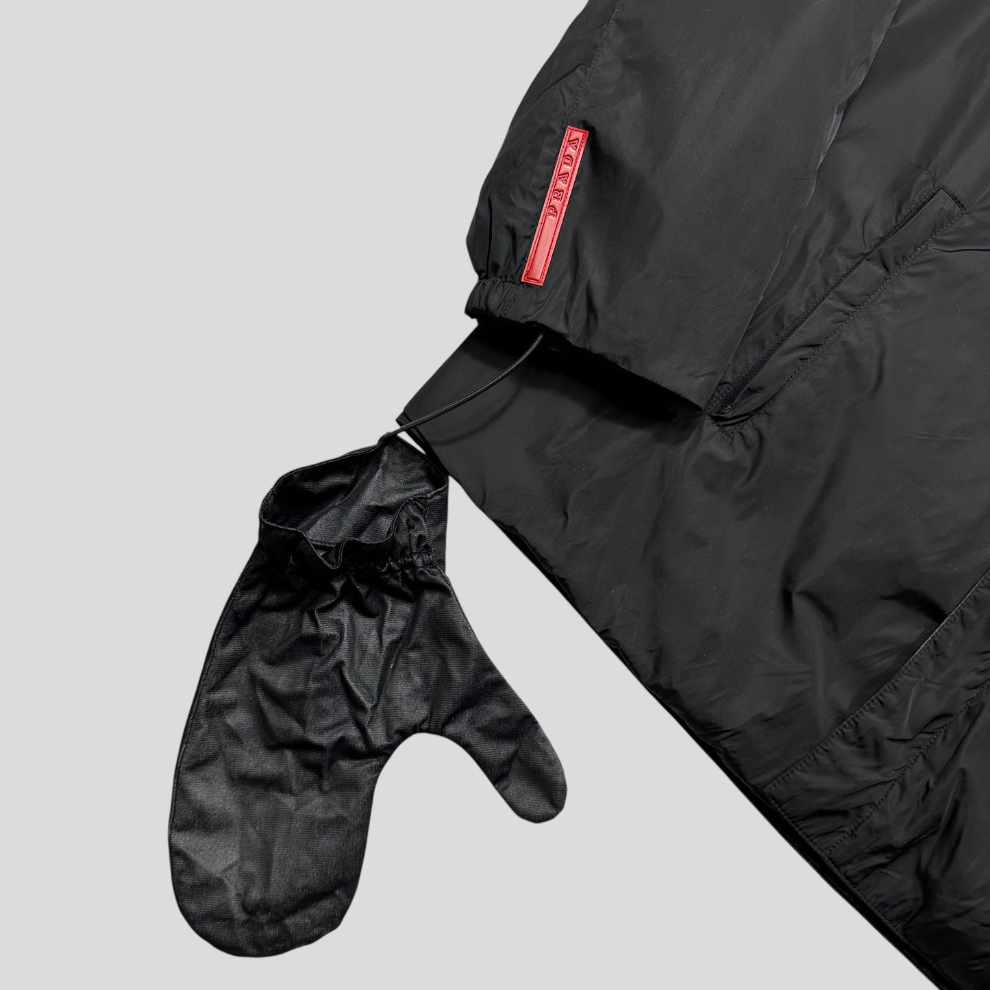 Prada Sport 1999 Hydrophobic Taped Seam Reversible Glove Jacket - IT50 (L)