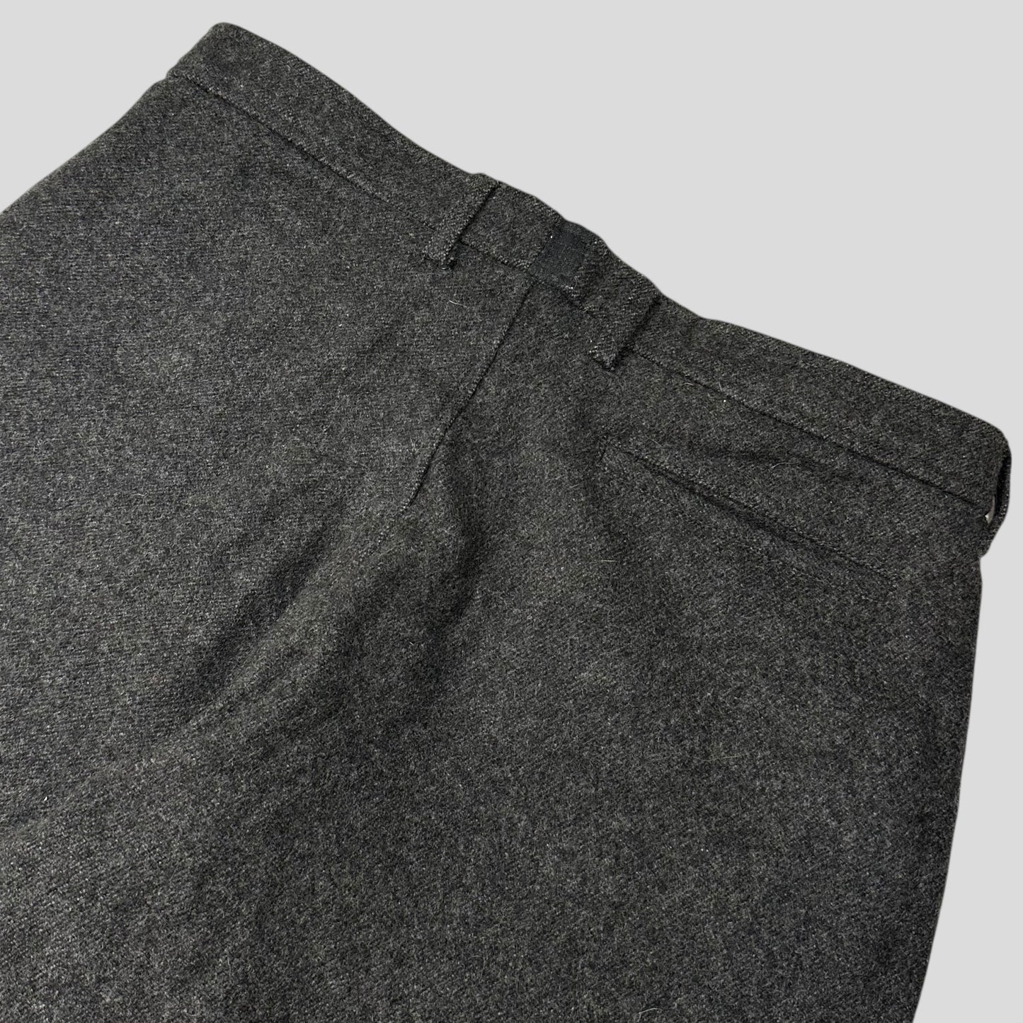 Prada Sport AW99 Heavy Wool Baggy Work Trousers - IT50