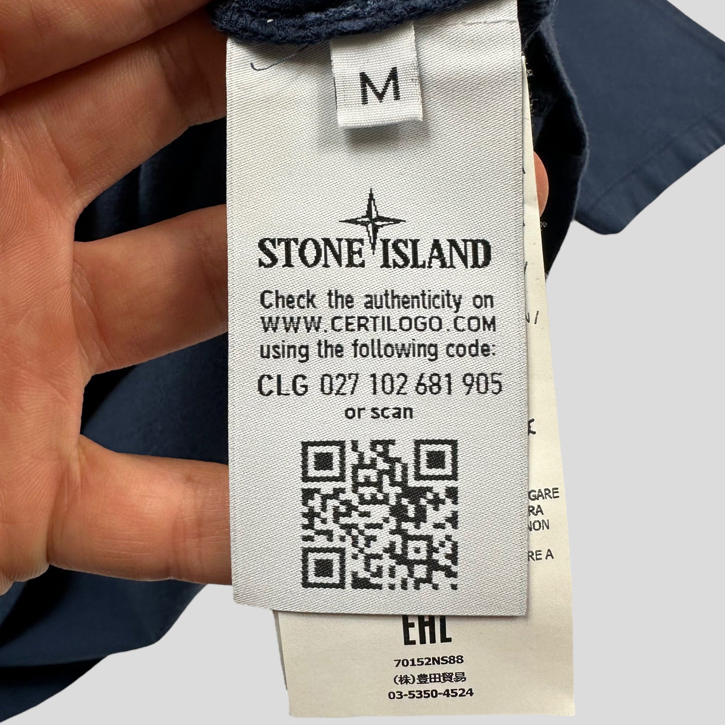 Stone Island Reflective Graphic T-shirt - M