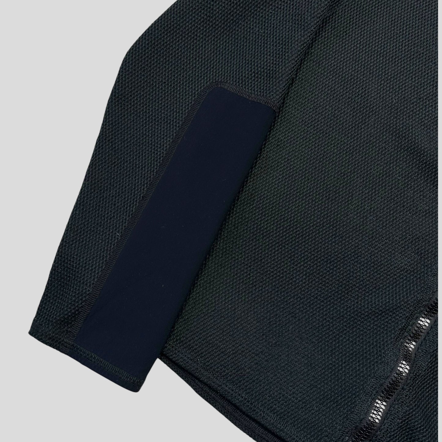 Prada Milano SS00 Hex Mesh Neoprene Panelled Jacket - M