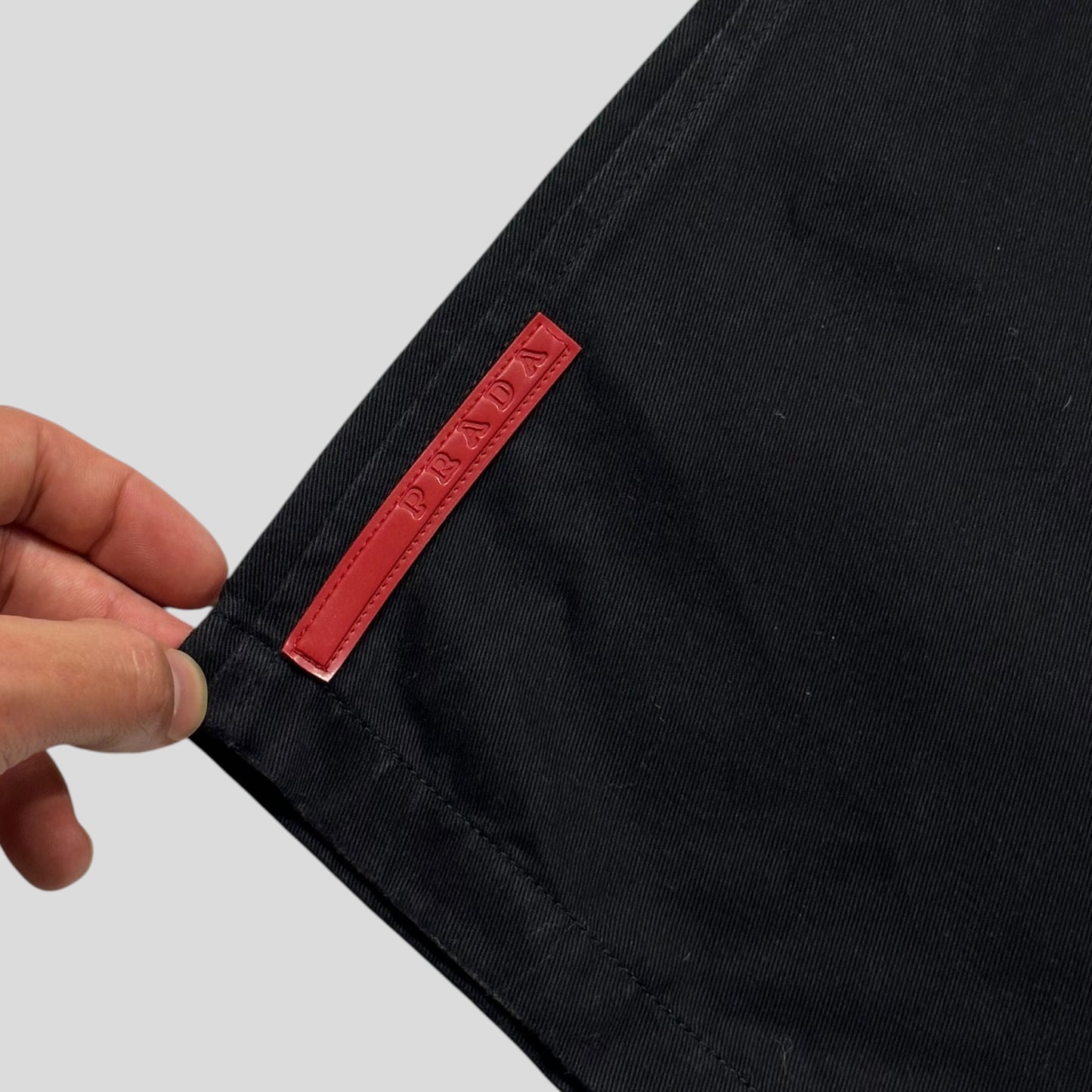Prada Sport 1999 Baggy Carpenter Velcro Fly Trousers - IT52
