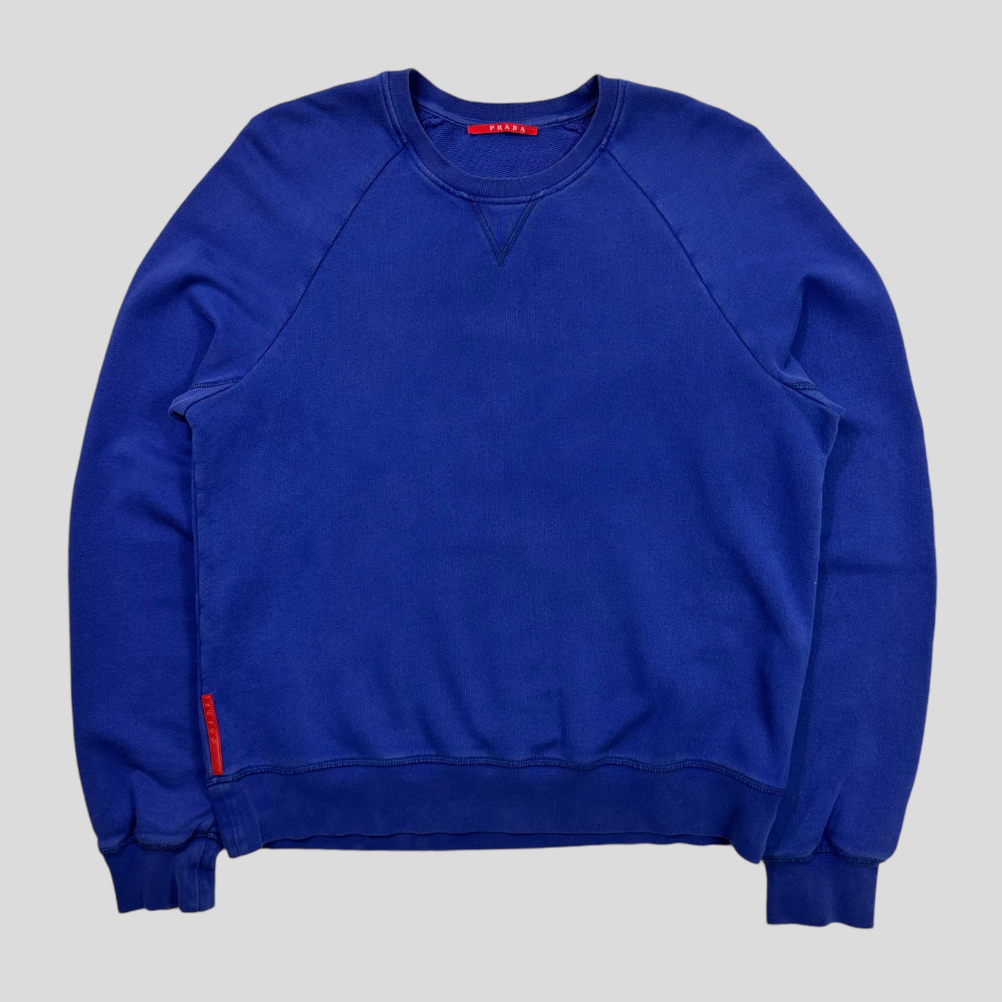 Prada Sport 2007 Blue Crewneck - M