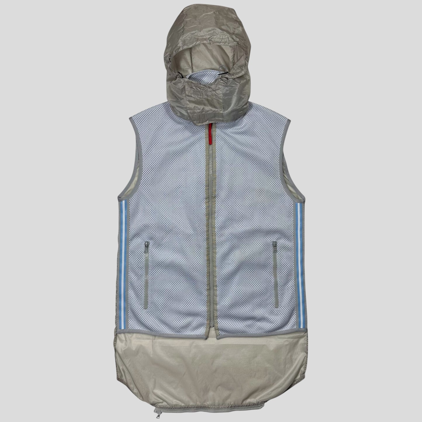 Prada Sport SS00 Gel Seam Convertible Mesh Gilet - IT48