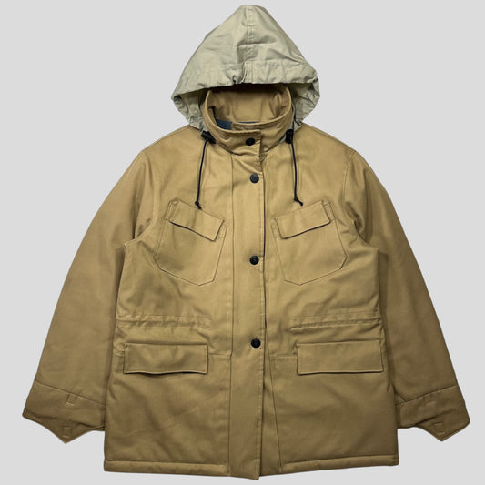 Massimo Osti Studio 1999 Asymmetrical Cuff Padded Field Jacket - M