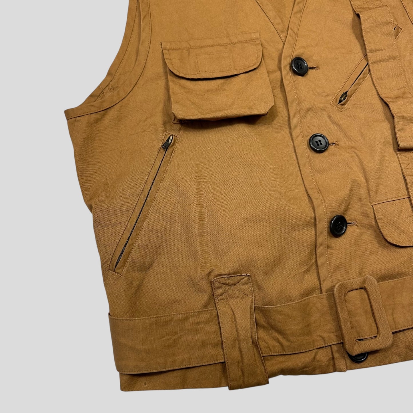 Hysteric Glamour 90’s Belted Cargo Vest - S