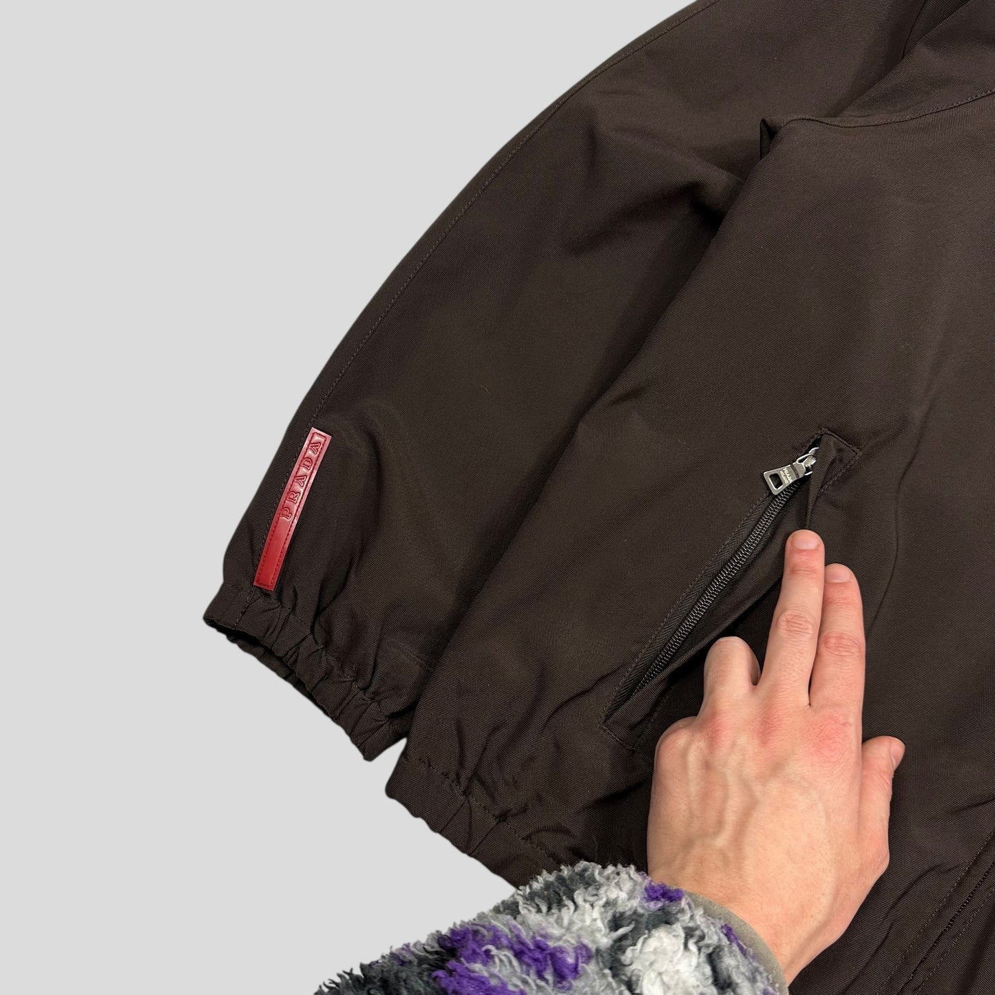 Prada Sport 00’s Brown Cordura Technical Blouson Jacket - IT52 (M/L)
