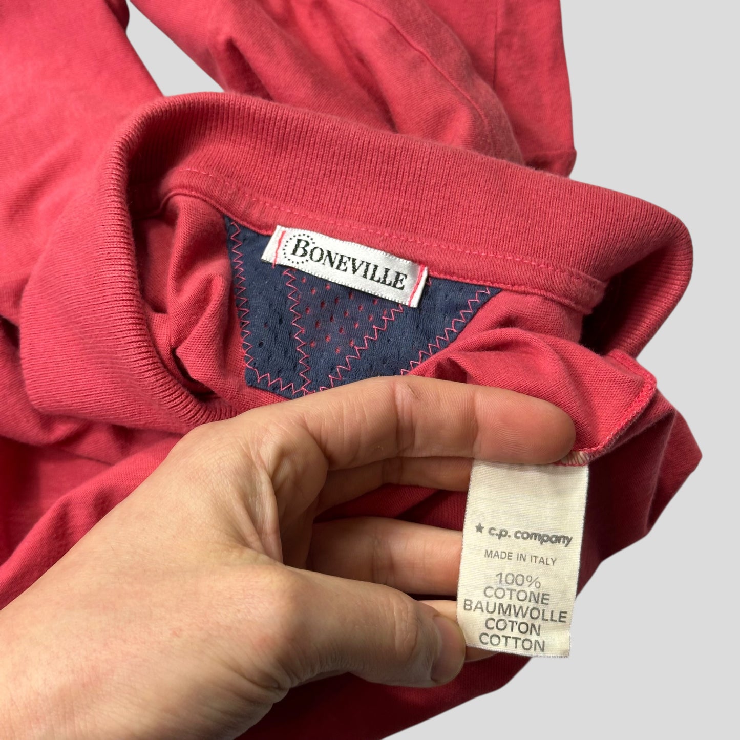 Boneville 1990 Navy Arctic Logo Polo Shirt - M