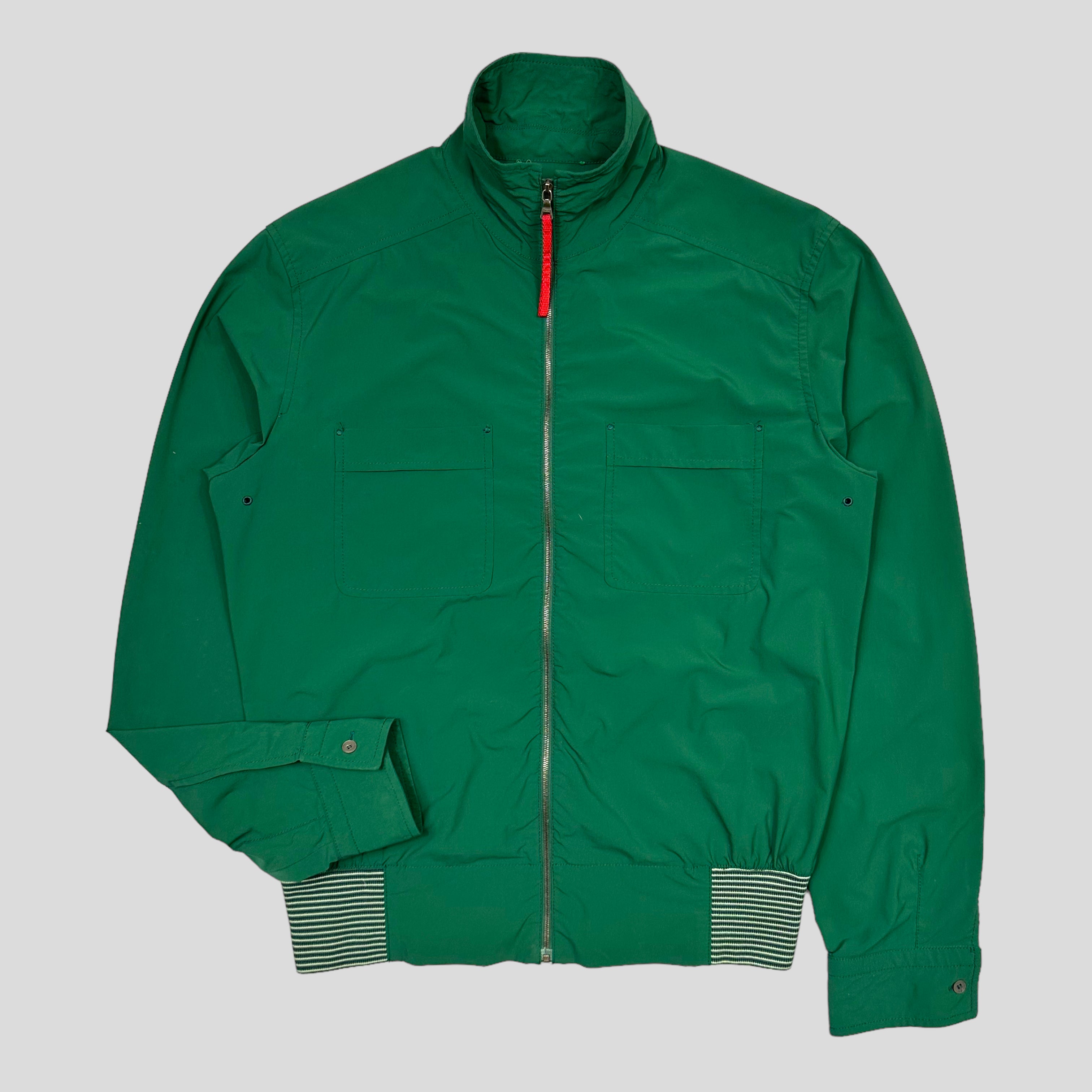 Prada jacket discount green