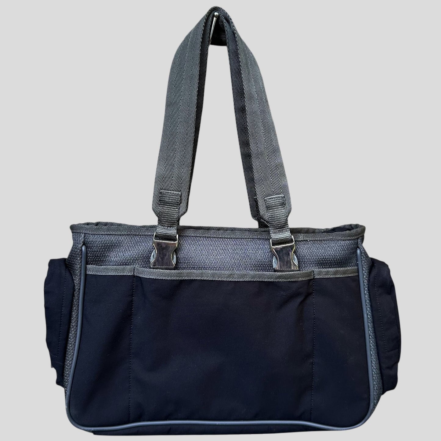 Prada Sport 2004 Eskimo Goat Fur Technical Handbag