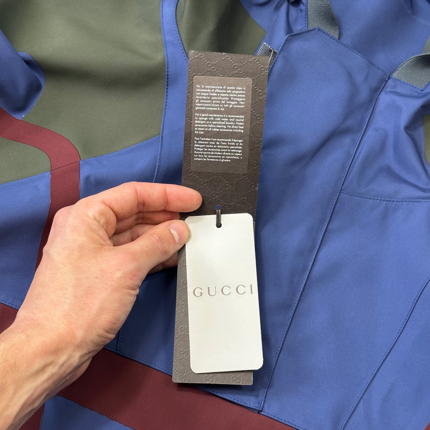 Gucci 2014 Runway Ultra Technical Taped Seam Pullover Jacket - L/XL