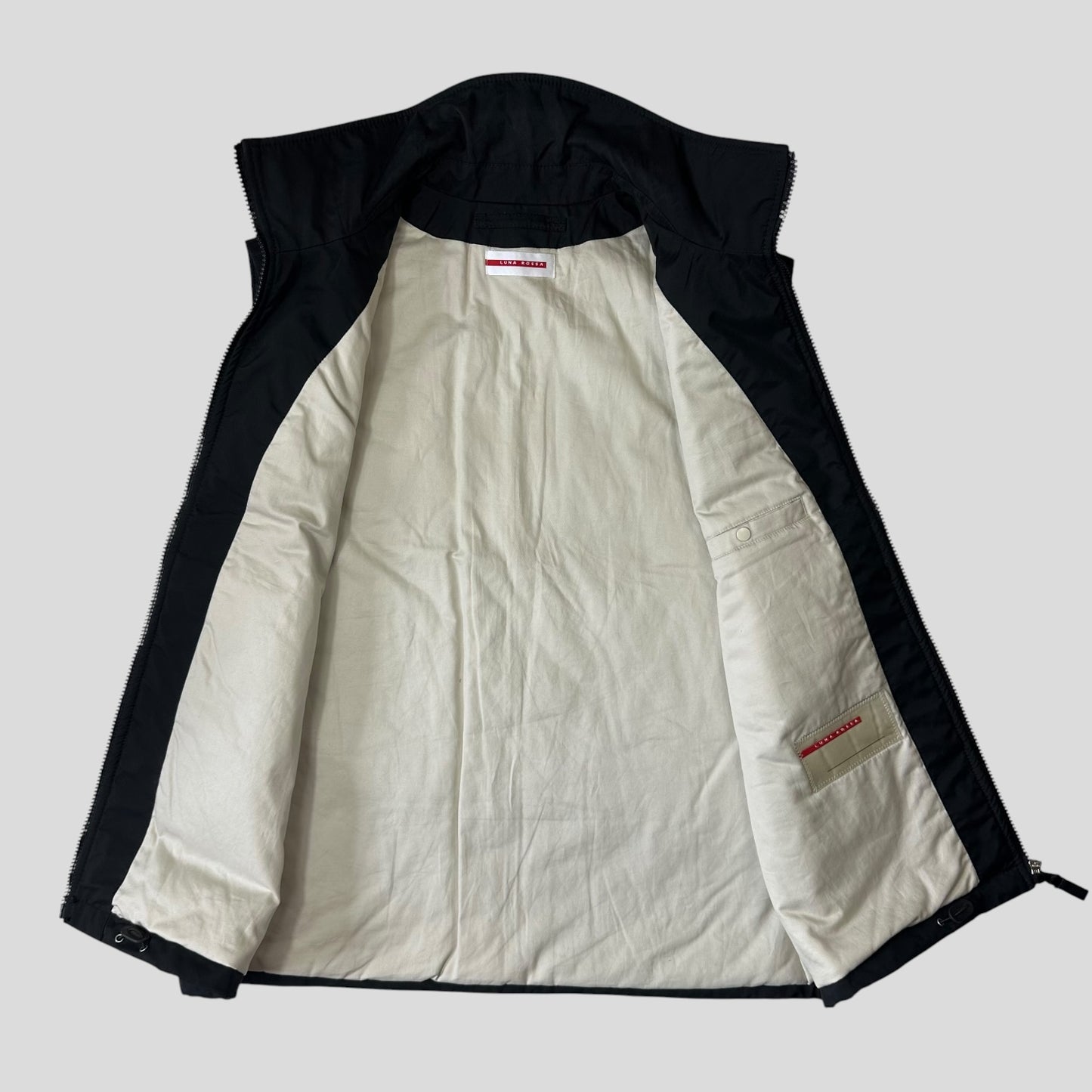 Prada Luna Rossa 00’s Goretex Padded Sailing Gilet Jacket - IT54