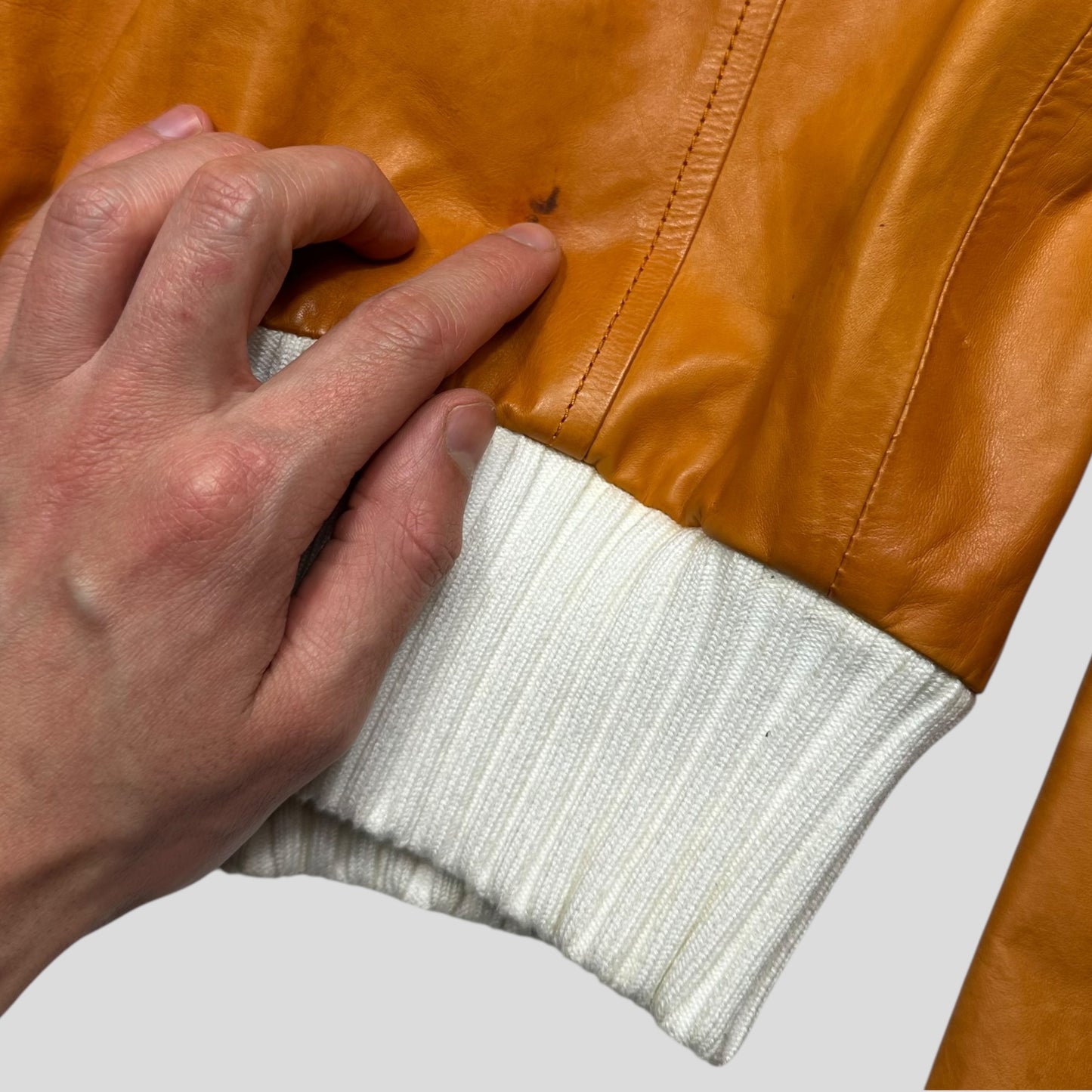 Gucci 2011 Leather Reversible Cropped Moto Biker Jacket - UK6/8