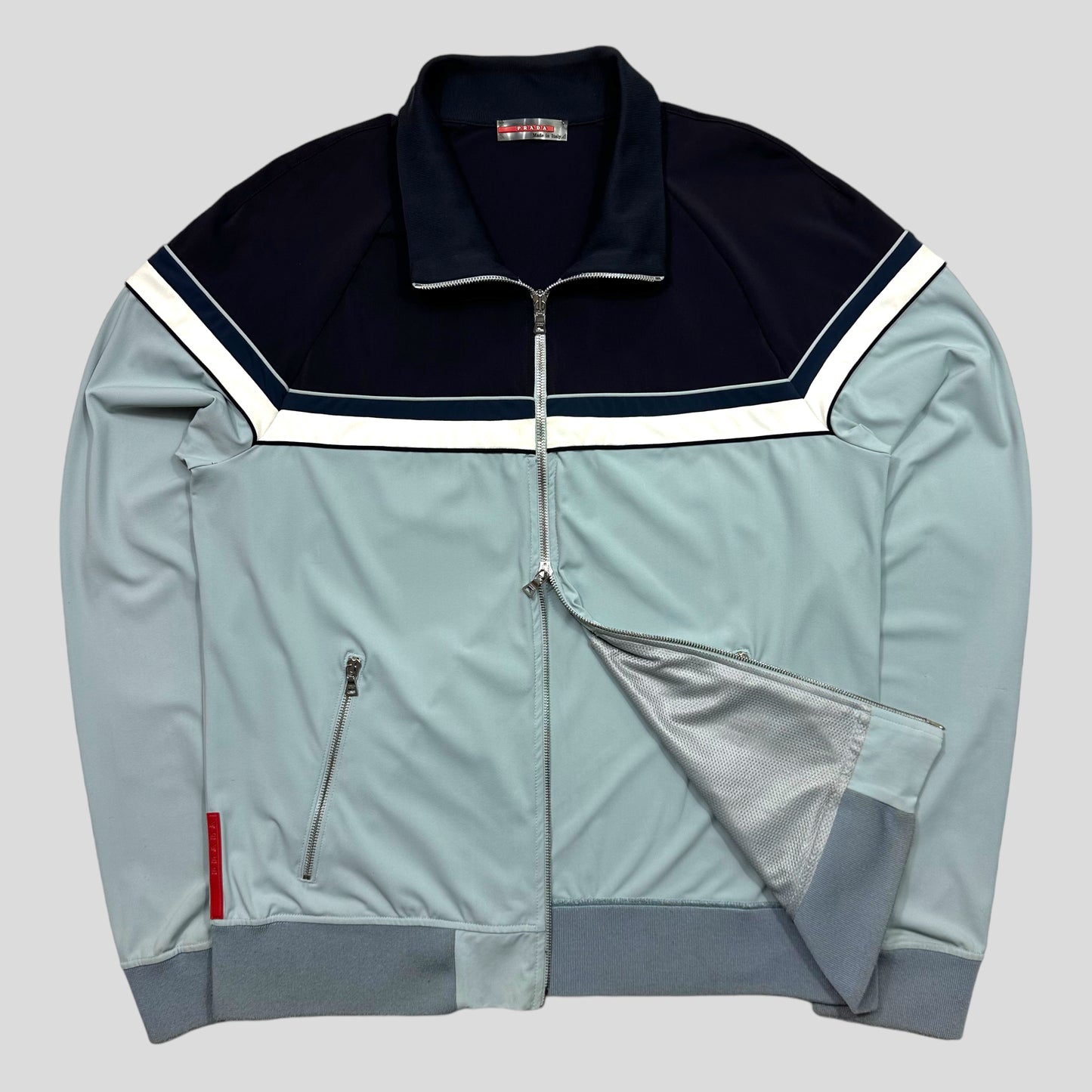 Prada Sport 00’s Baby Blue Track Jacket - M/L