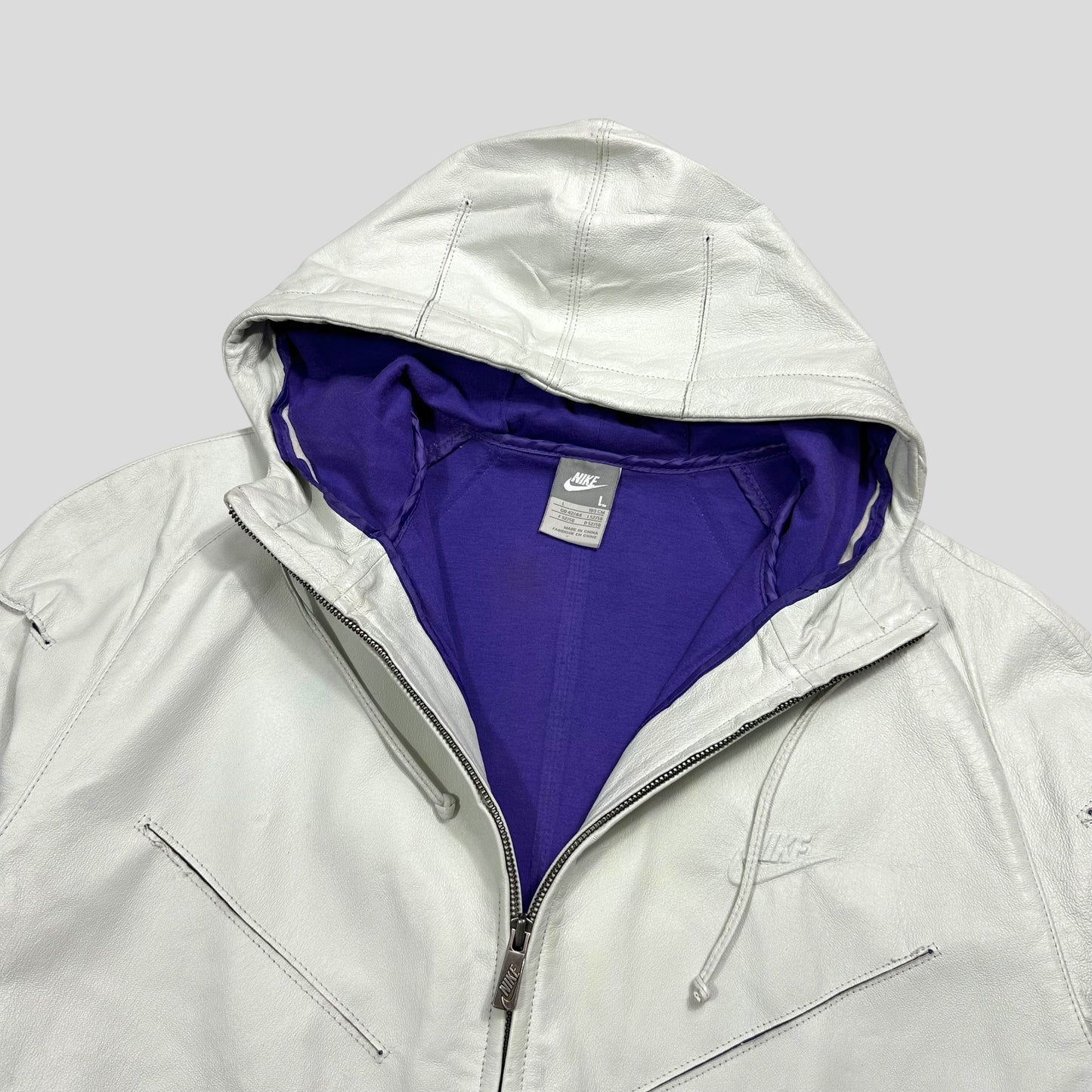 Nike 2007 Tony Spackman Articulated Slice Leather Jacket - L