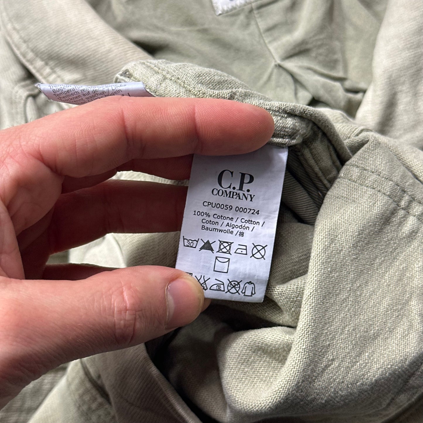 CP Company 00’s Multipocket Cotton Collared Chore Jacket - L