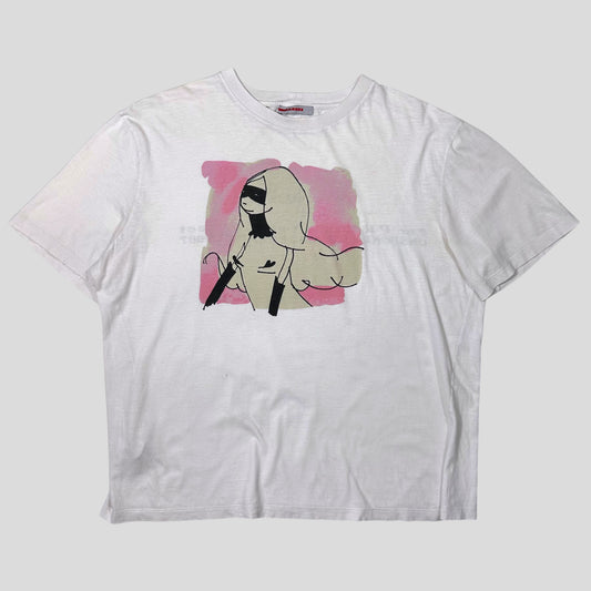 Prada Sport 2007 Unspoken Dialogue Graphic T-shirt - M/L
