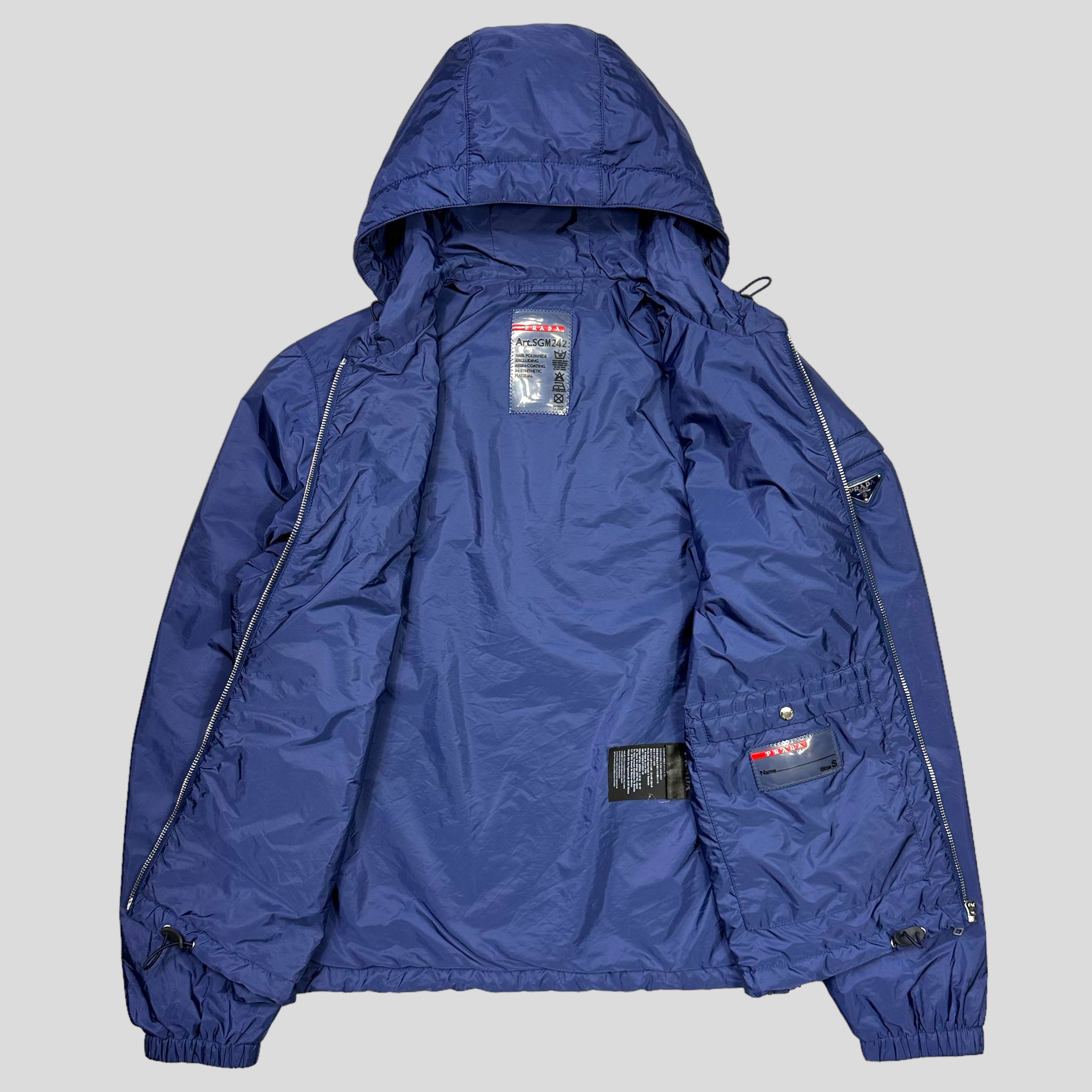 Blue prada discount windbreaker