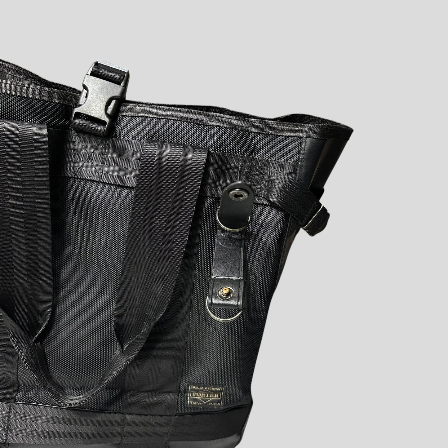 Porter Yoshida 00’s HEAT Tactical Multipocket Ballistic Nylon Tote Bag