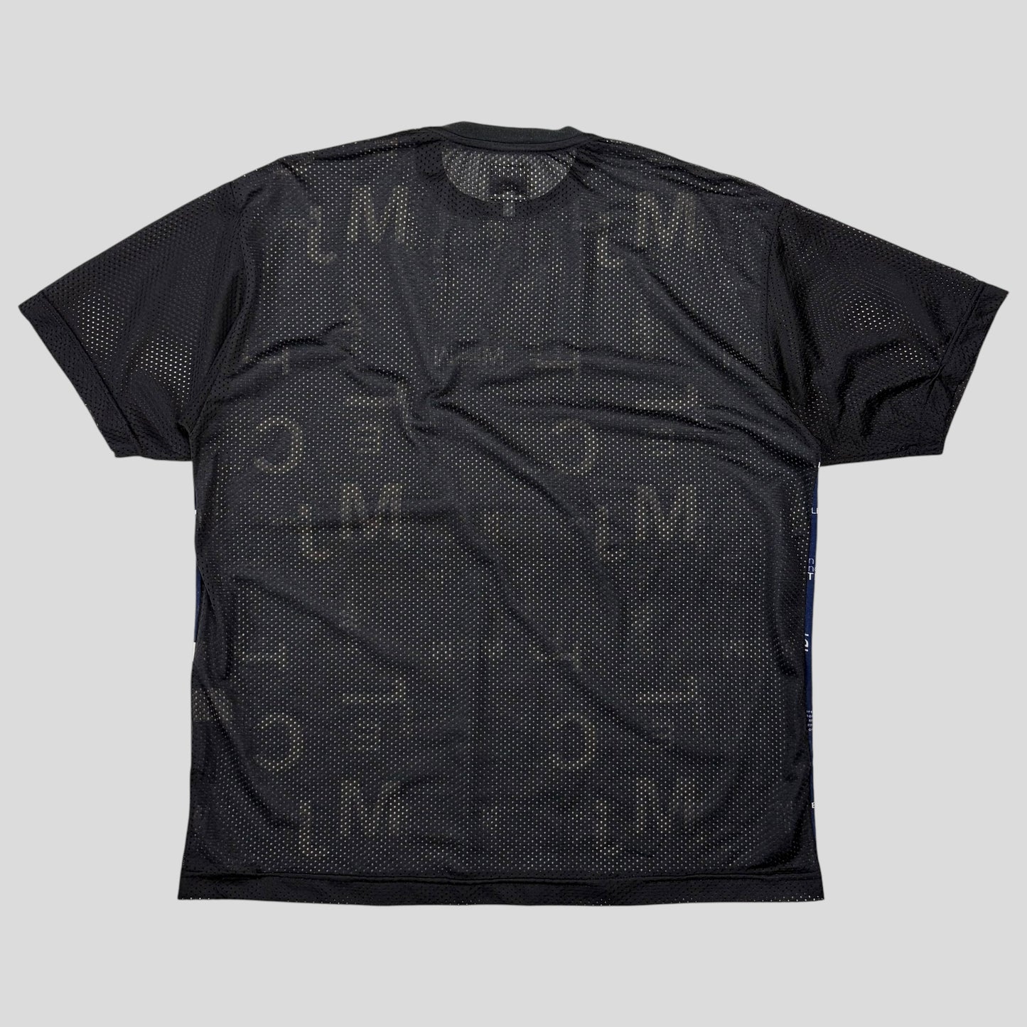 Moschino Jeans 1999 Less Is More Mesh Panelled T-shirt - M/L