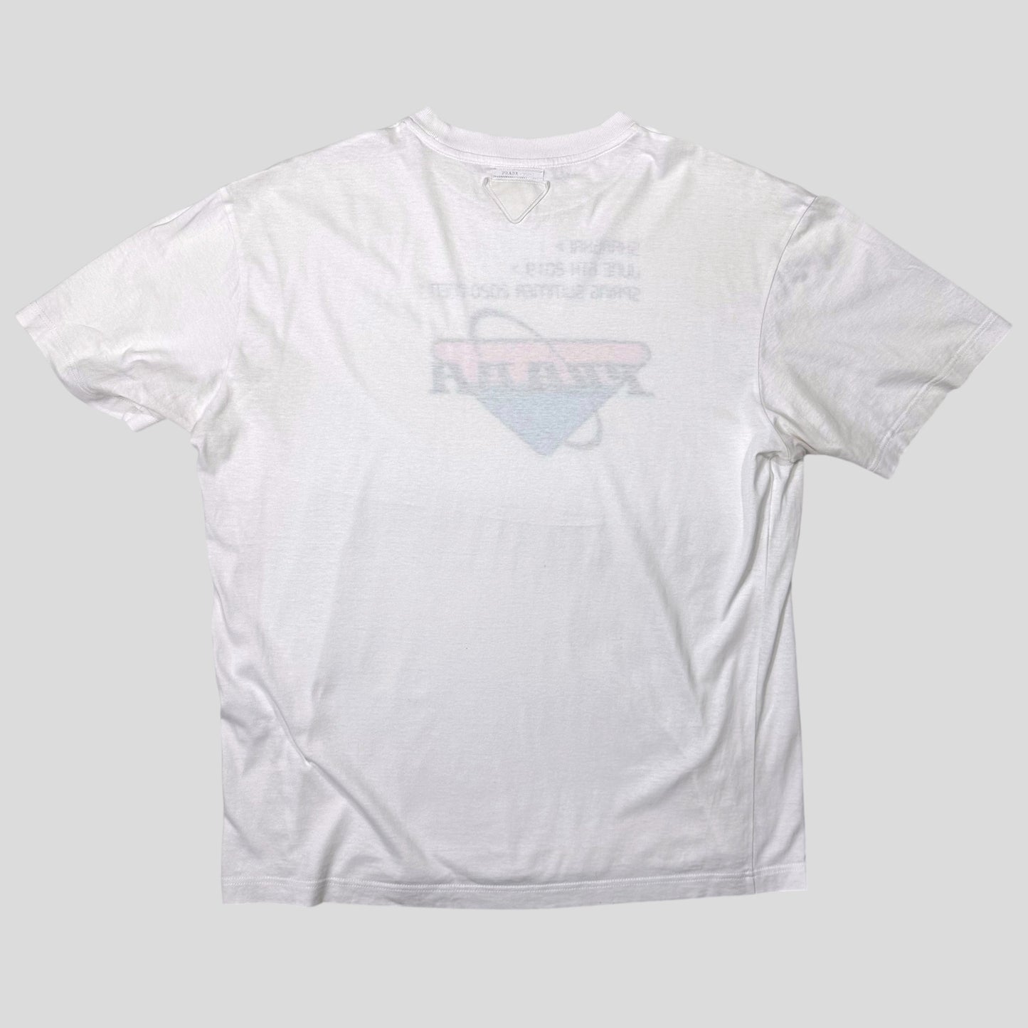 Prada 2020 Shanghai Store Opening Triangle Graphic T-shirt - M/L
