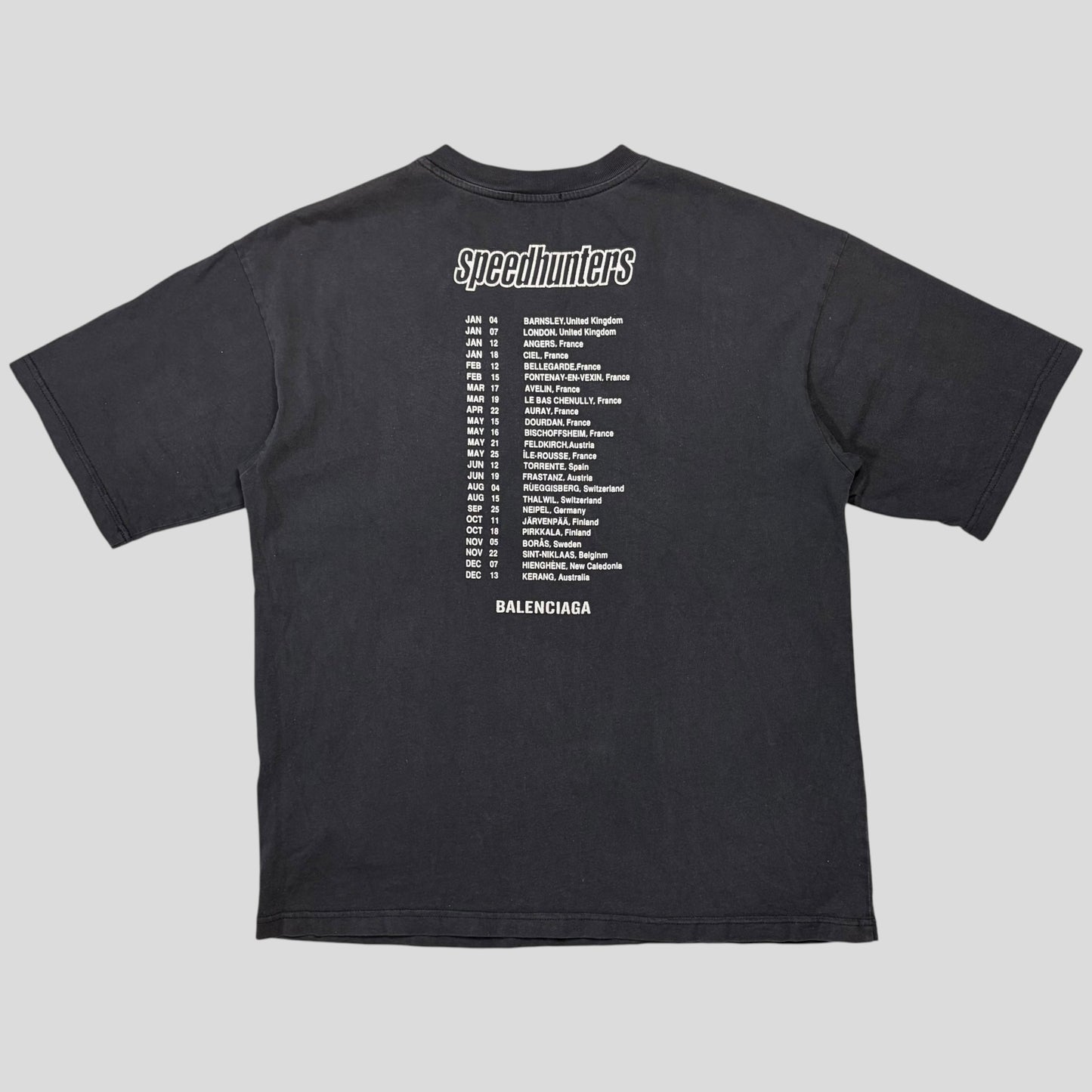 Balenciaga 2018 Speed Hunters Graphic T-shirt - XS (M)