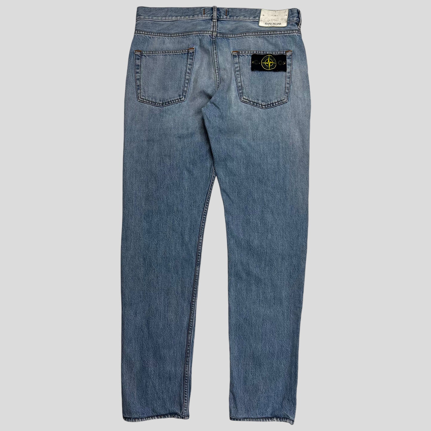 Stone Island SS15 Light Blue Wash Jeans - 32-33