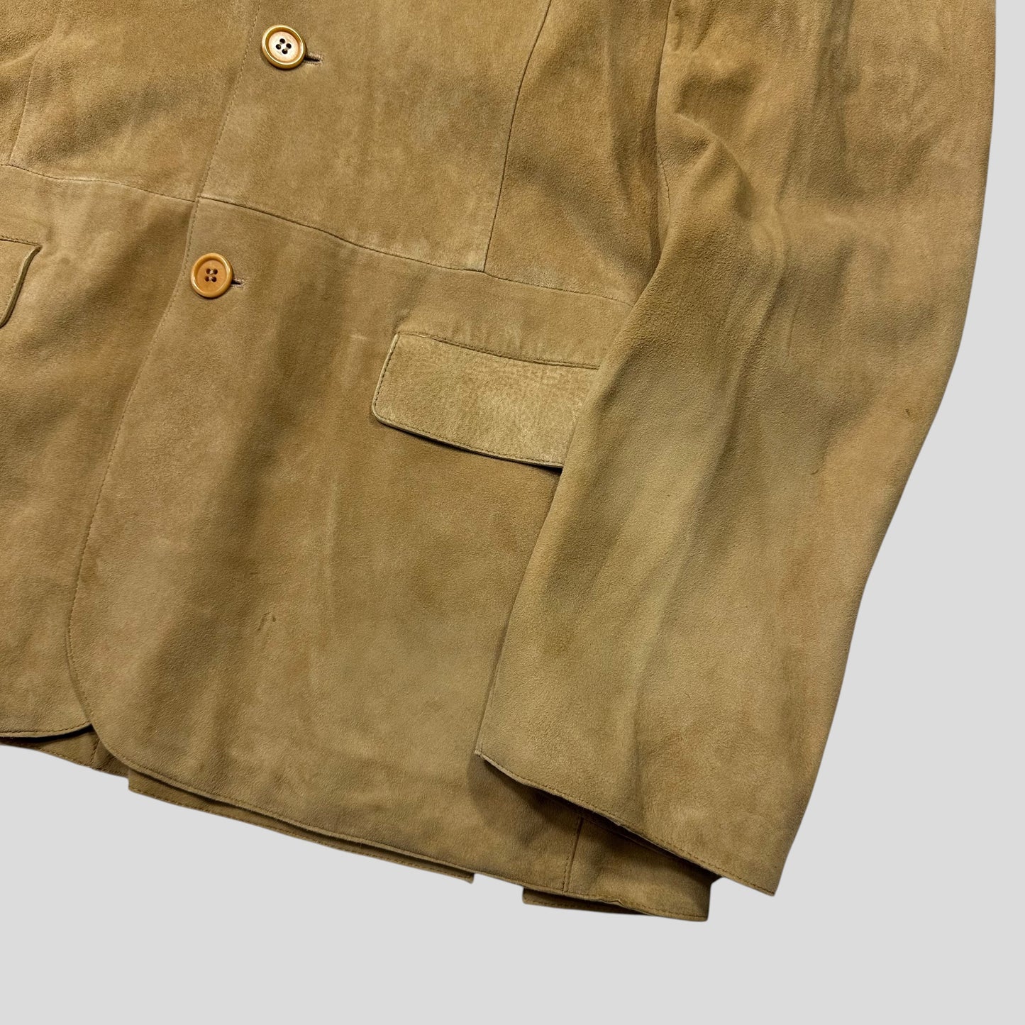 Miu Miu SS00 Suede Leather Blazer Jacket - IT50 (M)