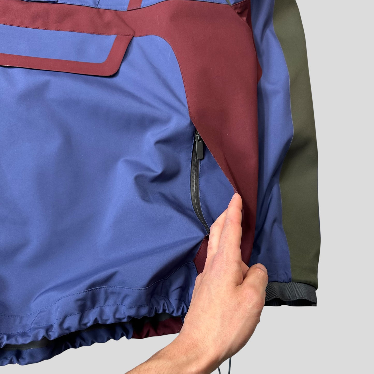 Gucci 2014 Runway Ultra Technical Taped Seam Pullover Jacket - L/XL