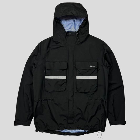 Supreme FW14 3M Taped Seam Reflective Skepta Jacket - L