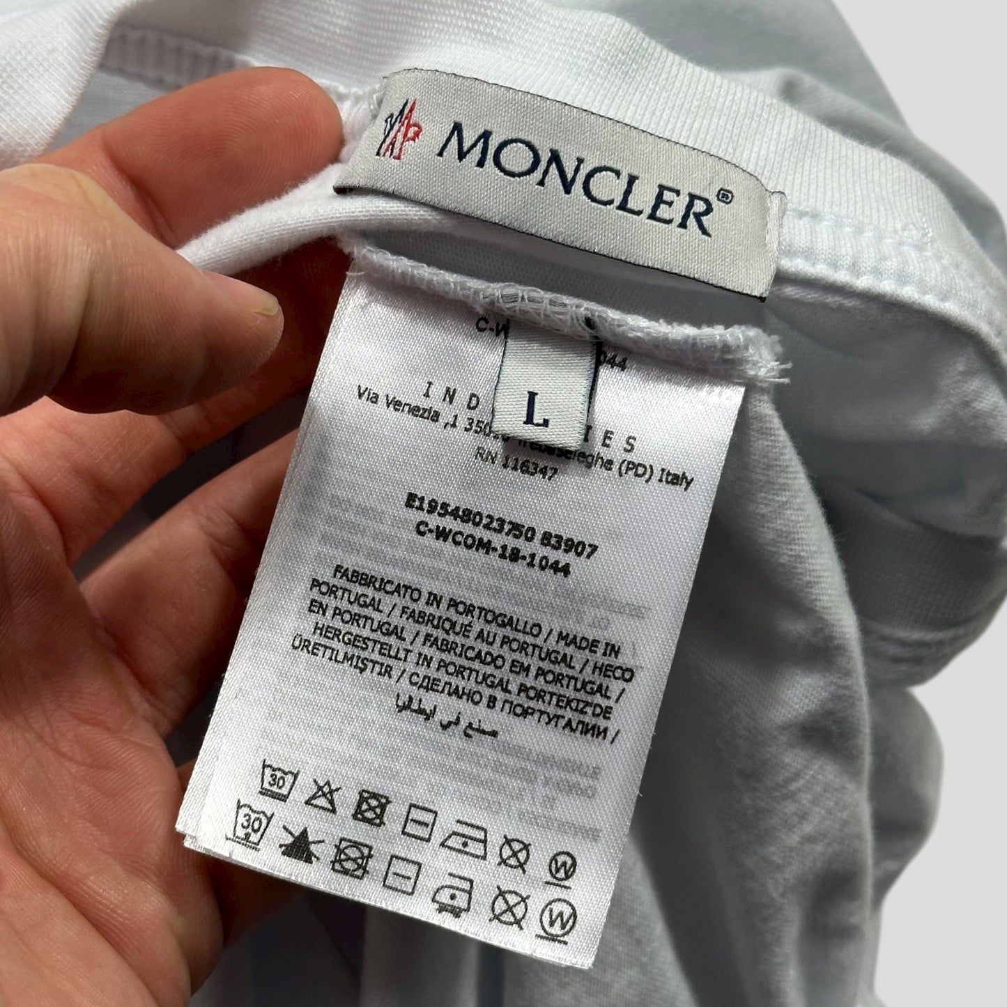 Moncler Nylon Pocket Logo T-shirt - L (M)