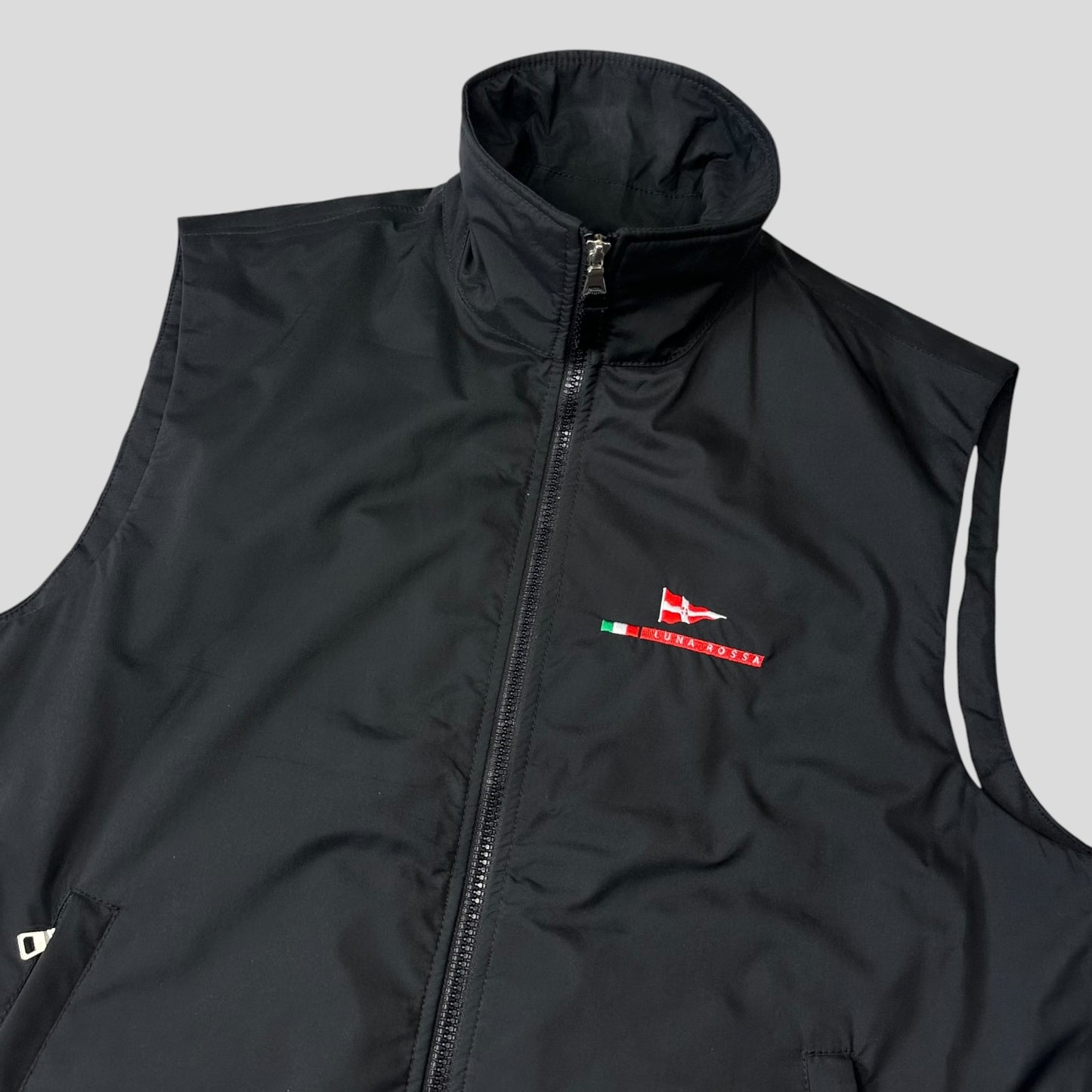 Prada Luna Rossa 00’s Goretex Padded Sailing Gilet Jacket - IT54